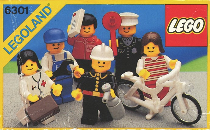 Mini-figures de la ville (Town Mini-Figures)