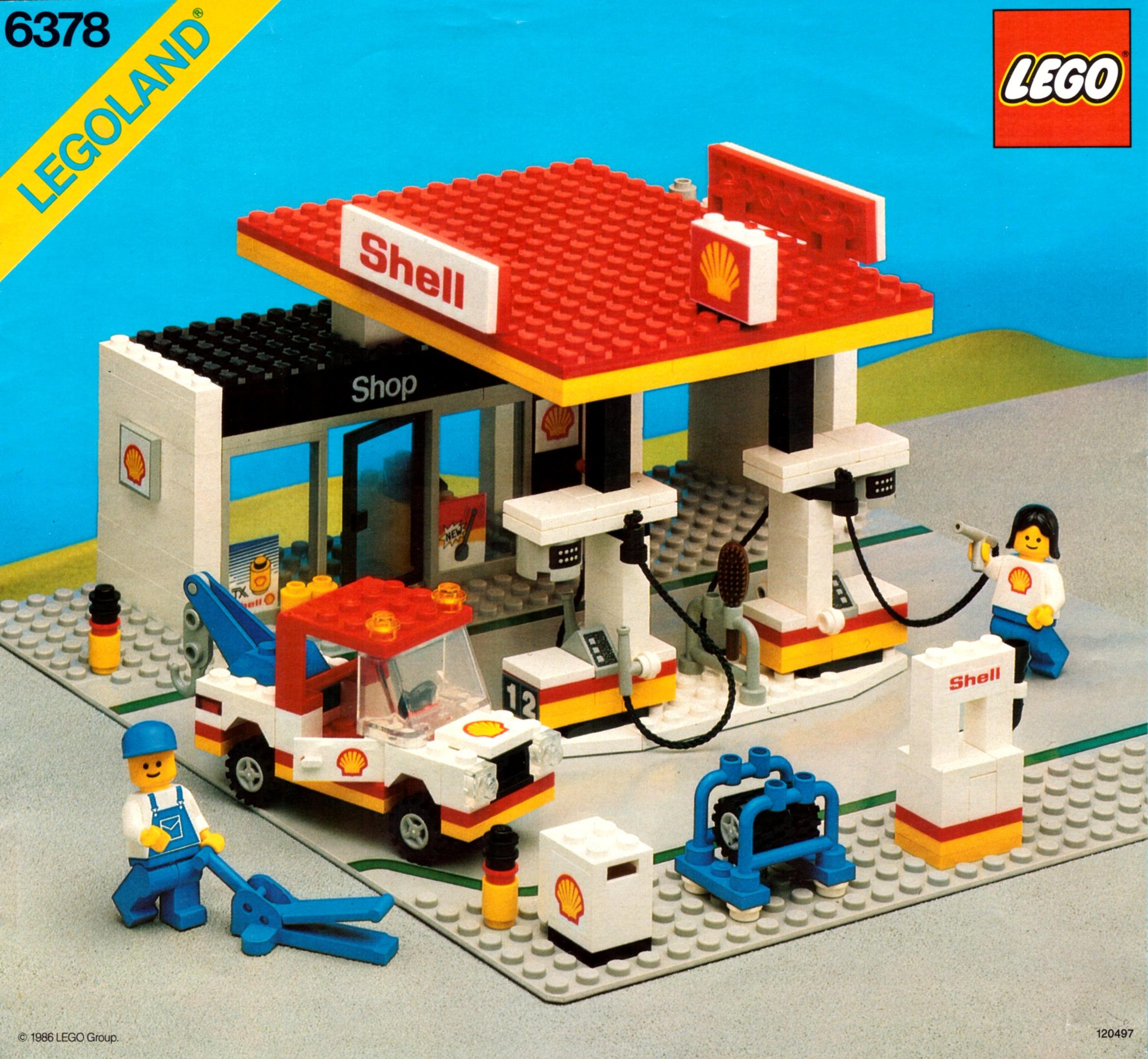 Station-service coque (Shell Service Station)