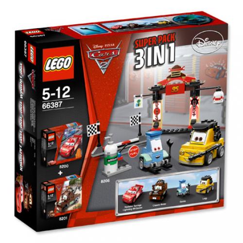 Cars 2 Super Pack 3 in 1