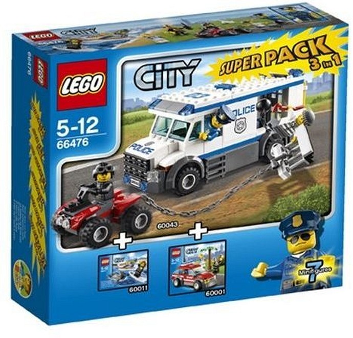 City Super Pack 3 in 1