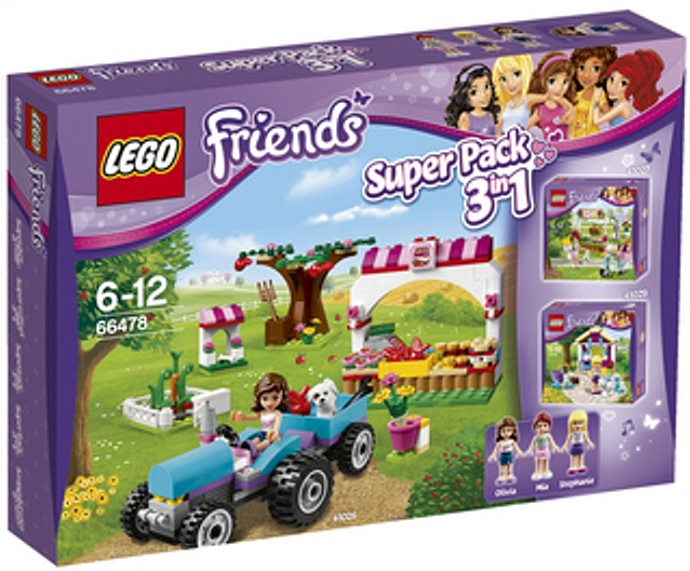 Friends Super Pack 3 in 1