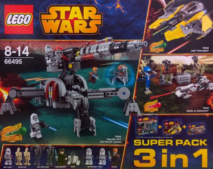 Star Wars Super Pack 3 in 1