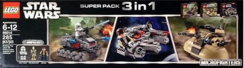 Star Wars microfighters super pack 3 en 1 (Star Wars Microfighters Super Pack 3 in 1)