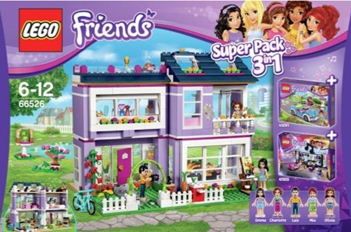 Super pack 3 en 1 (Friends Super Pack 3 in 1)