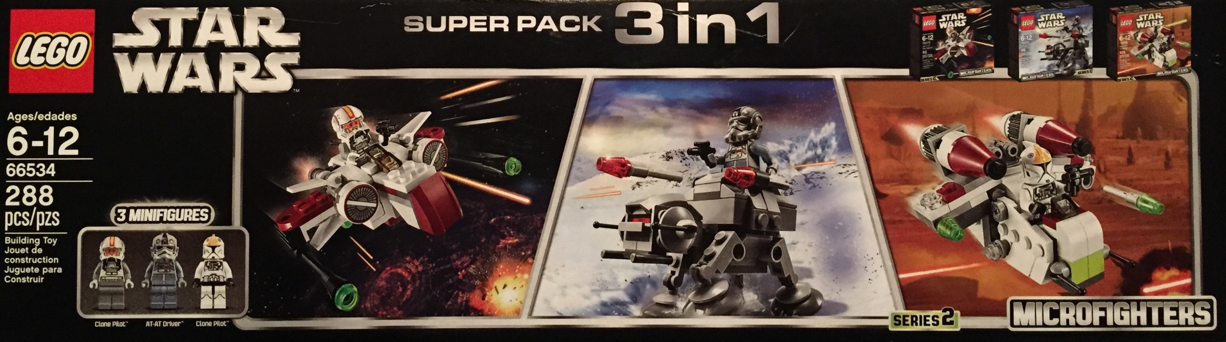 Star Wars Super Pack 3 en 1 (Star Wars Super Pack 3 in 1)