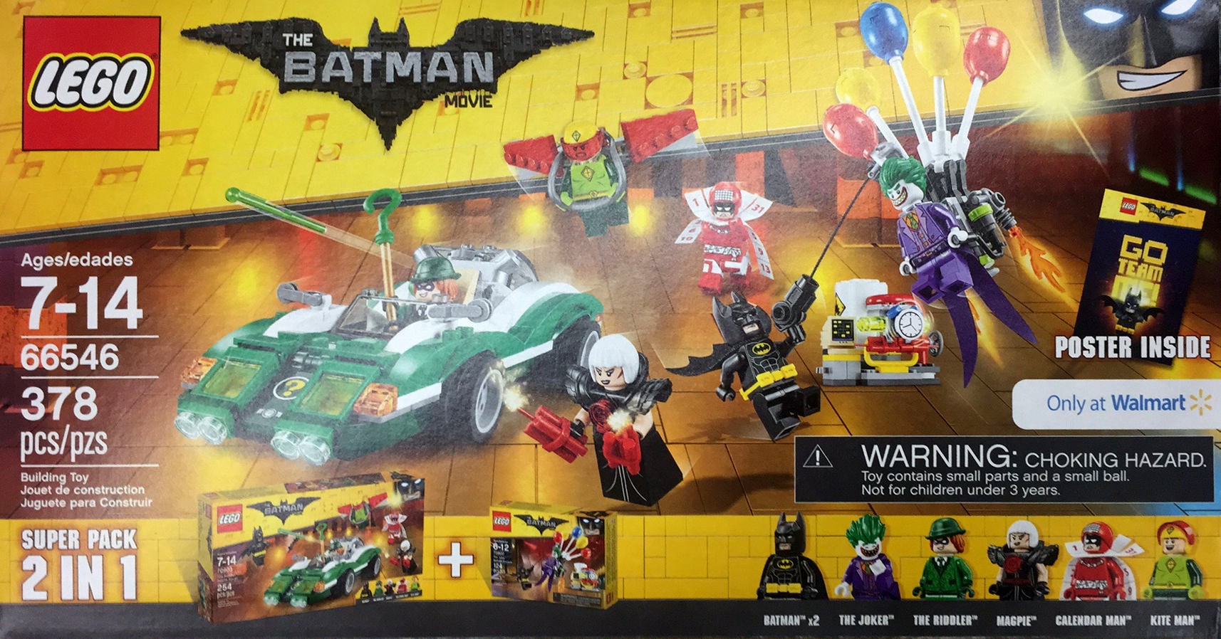 Le film LEGO Batman super pack 2 en 1 (The LEGO Batman Movie Super Pack 2 in 1)