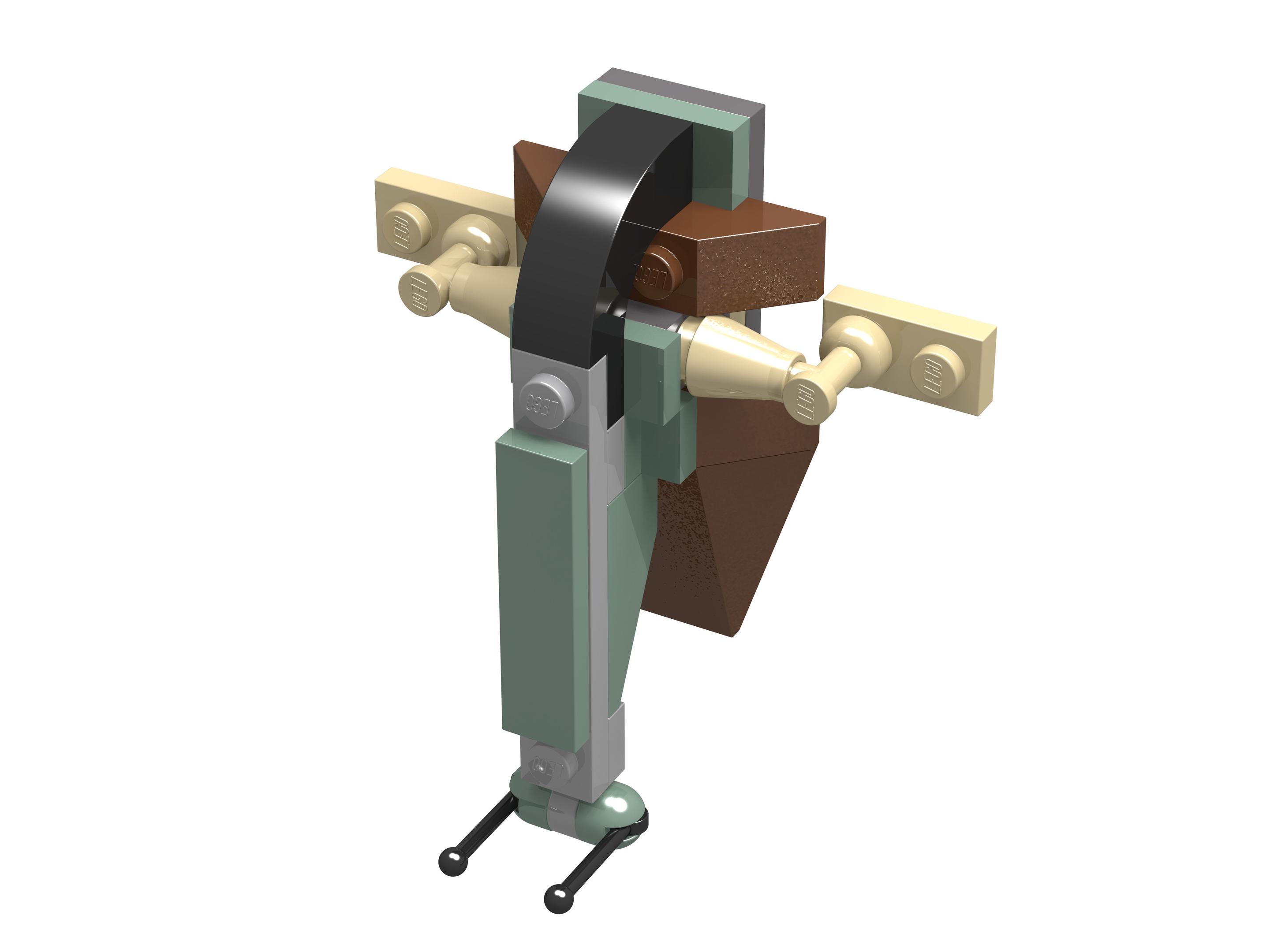 L'esclave de Boba Fett i - mini (boîte kabaya) (Boba Fett's Slave I - Mini (Kabaya Box))