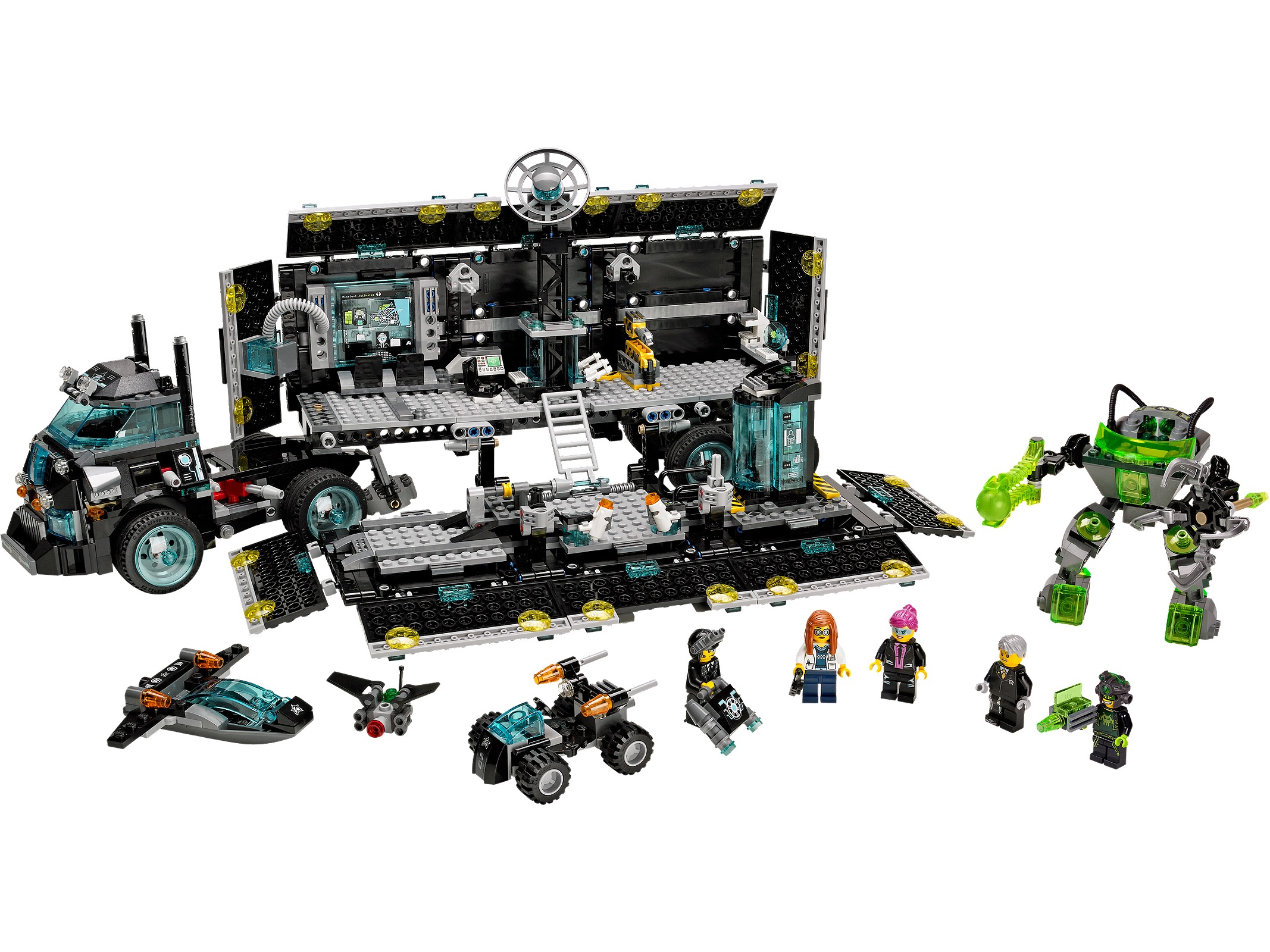 QG de mission Ultra Agents (Ultra Agents Mission HQ)