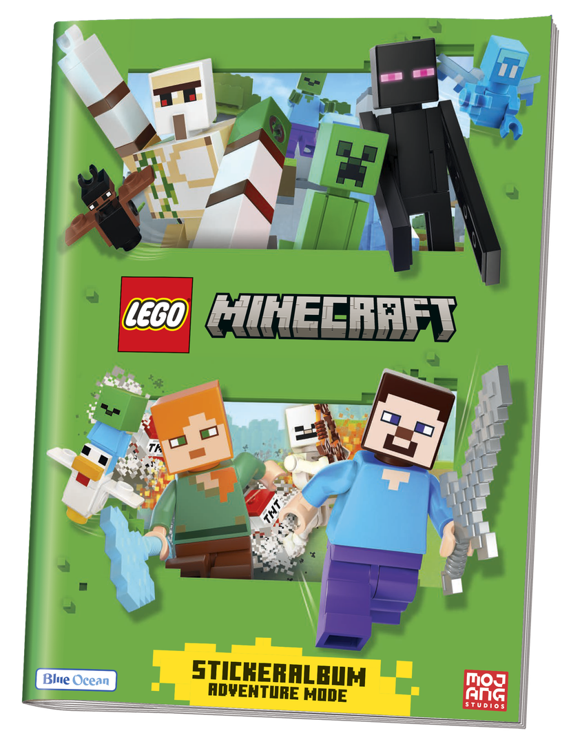 Minecraft Adventure Mode Sticker Series - Sticker Album