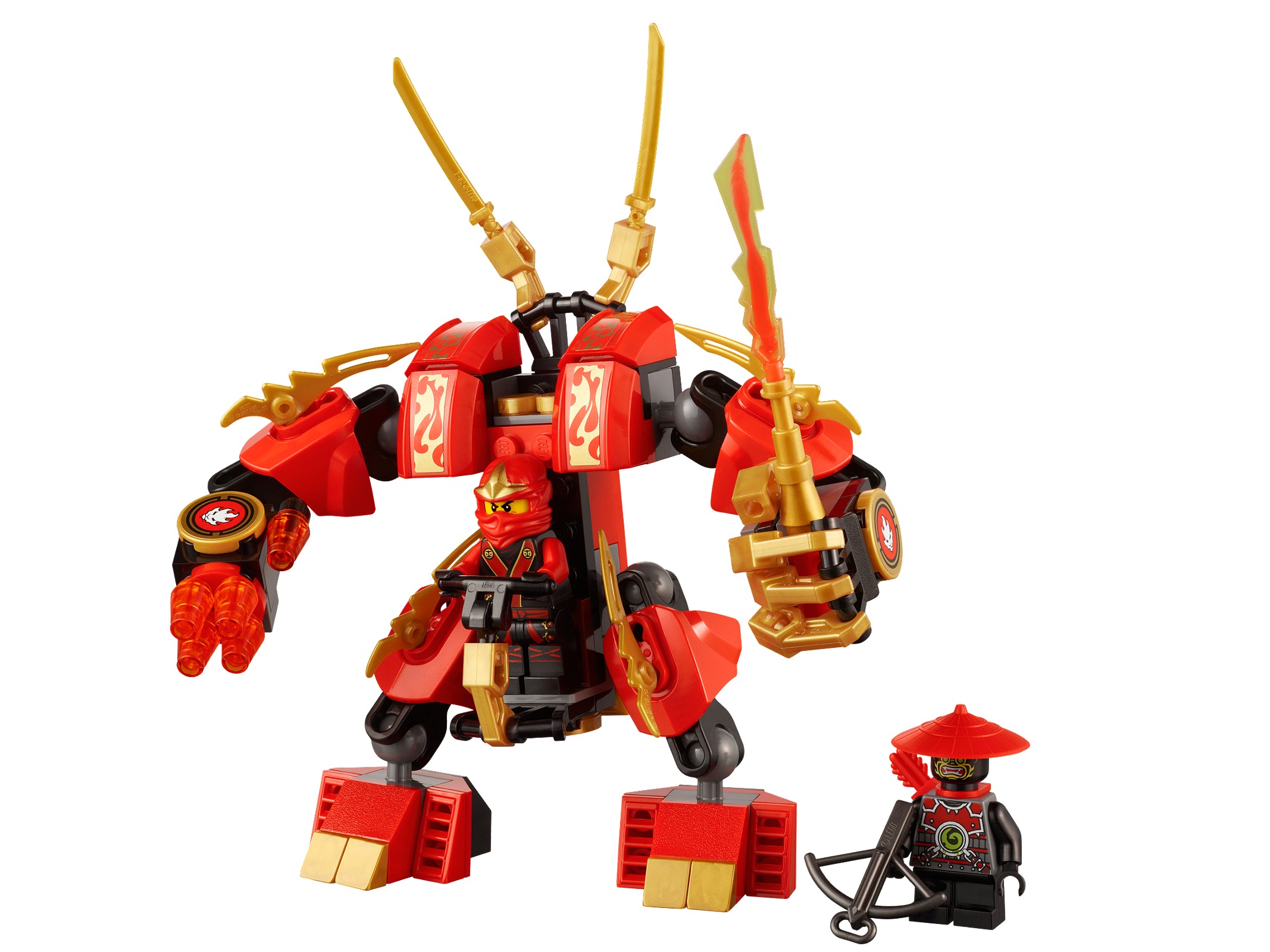 Le feu mech de Kai (Kai's Fire Mech)