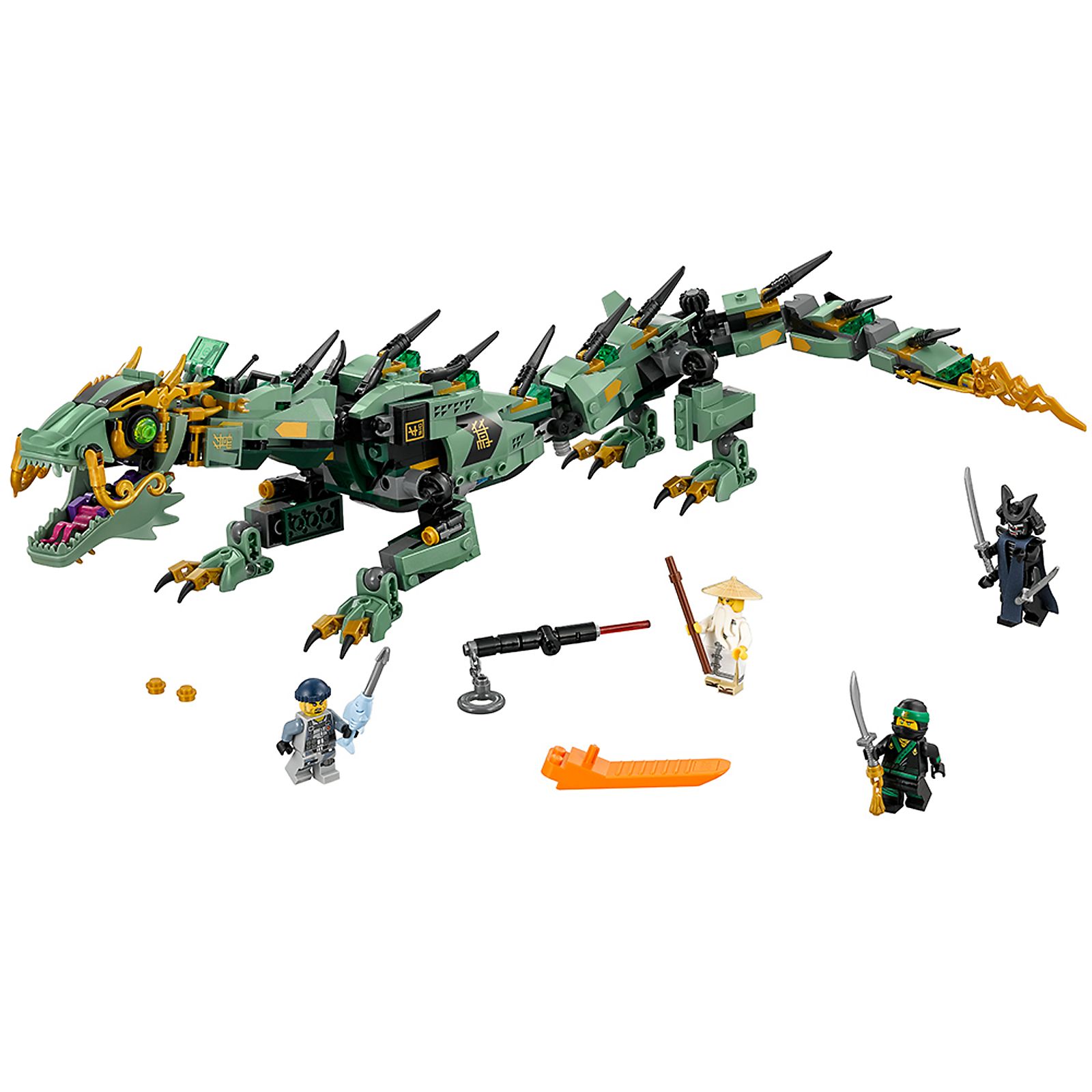 Dragon vert ninja mech (Green Ninja Mech Dragon)