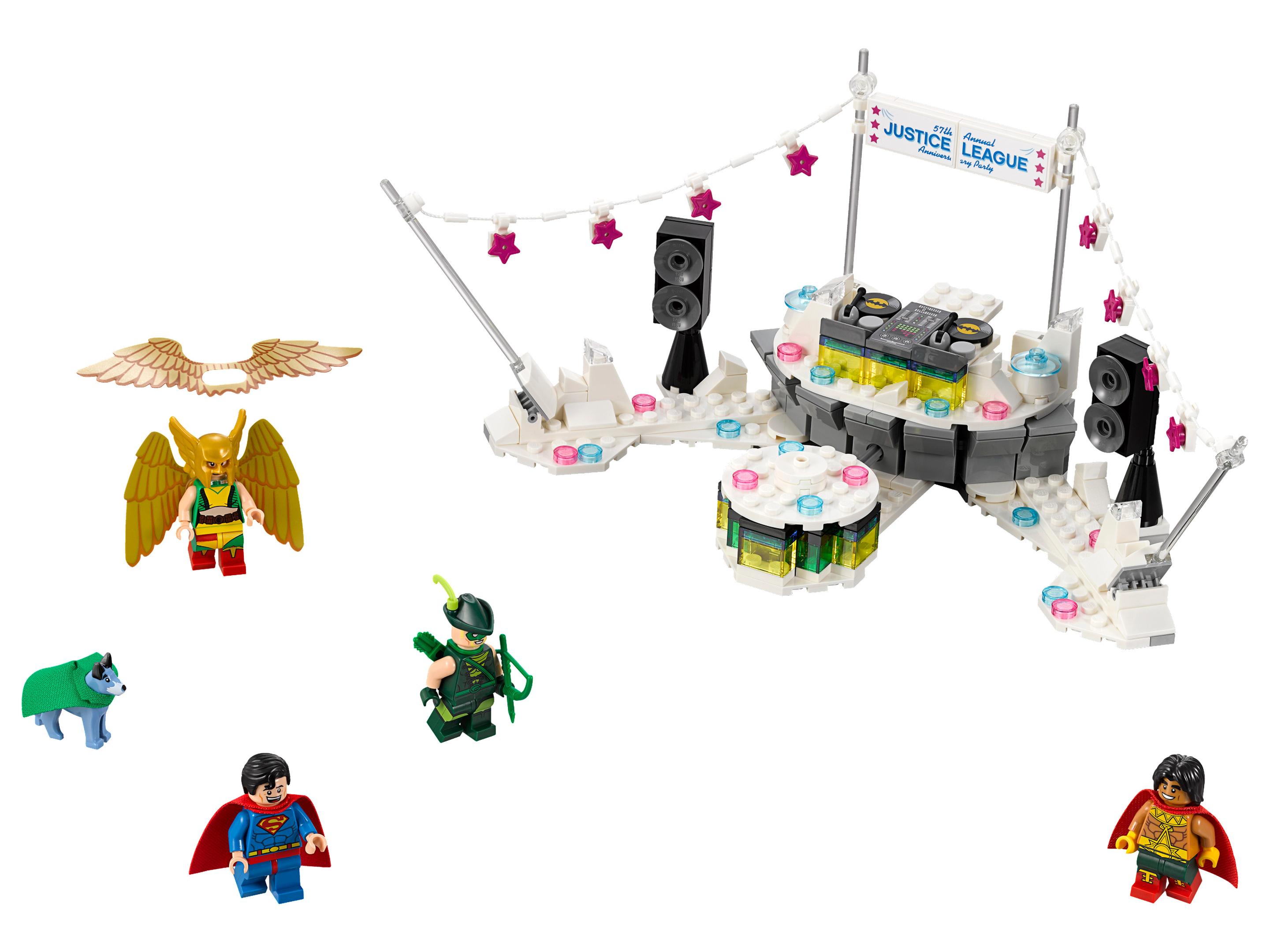 Fête d'anniversaire de la Justice League (The Justice League Anniversary Party)