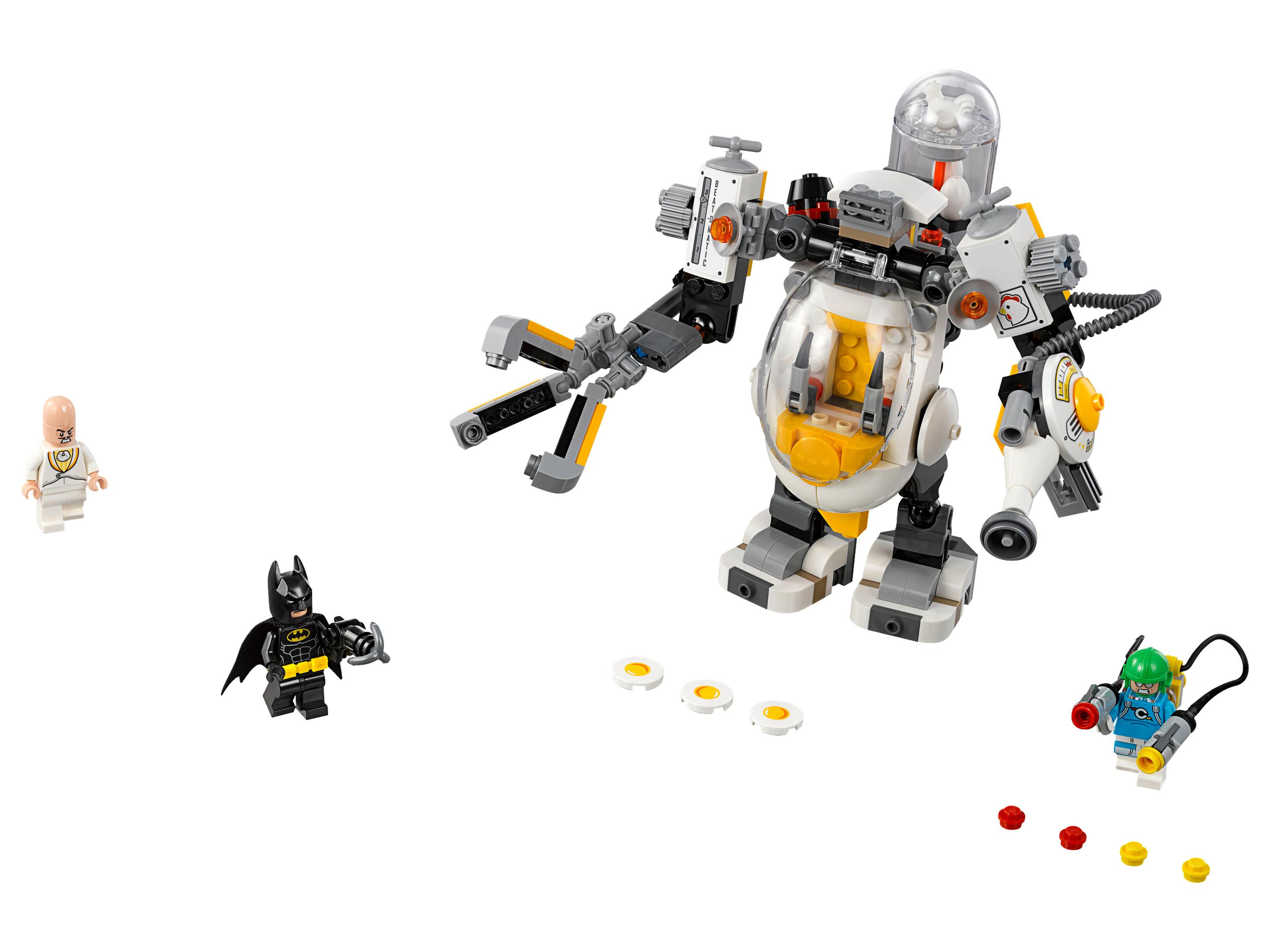 Egghead mech combat alimentaire (Egghead Mech Food Fight)