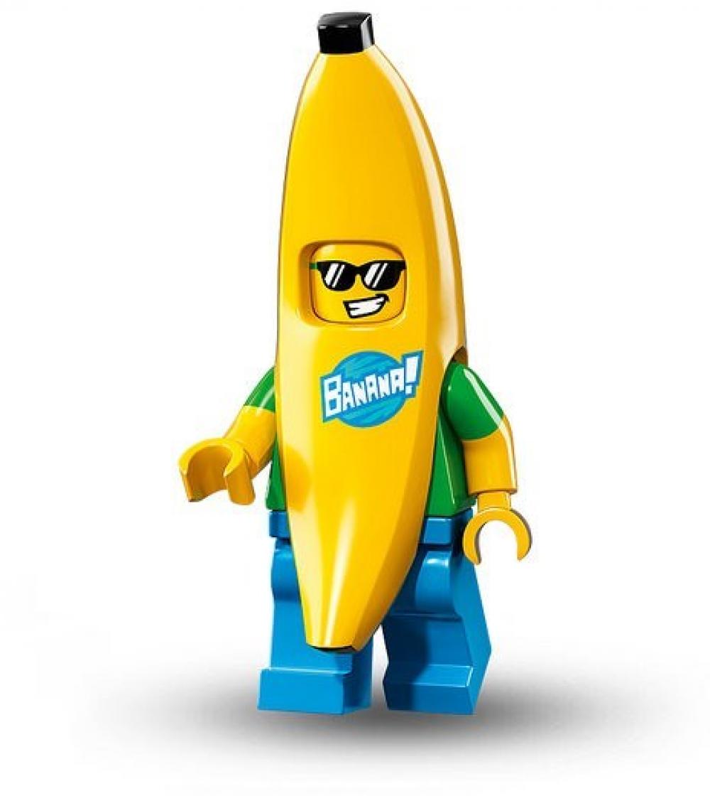 Personnage en costume de banane (Banana Guy)