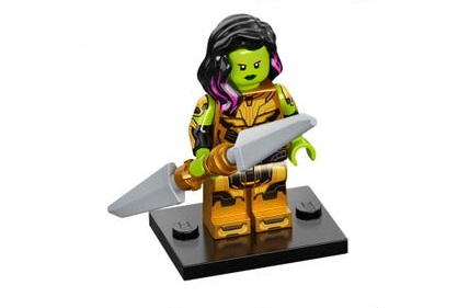 Gamora avec lame de Thanos (Gamora with Blade of Thanos)