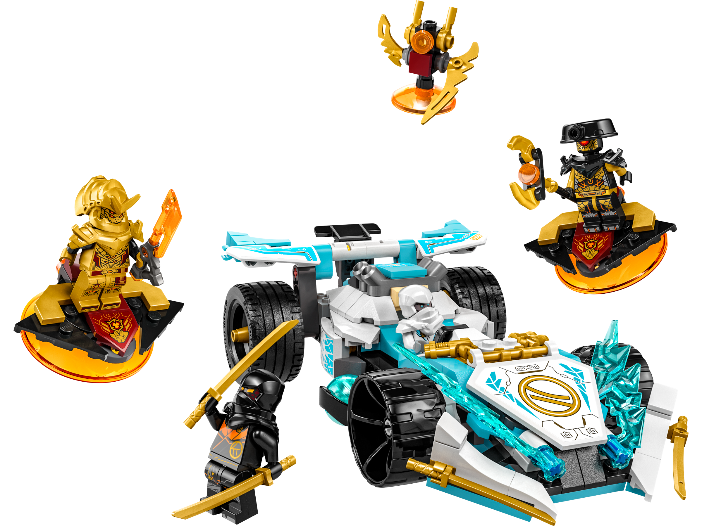 Zane’s Dragon Power Spinjitzu Race Car