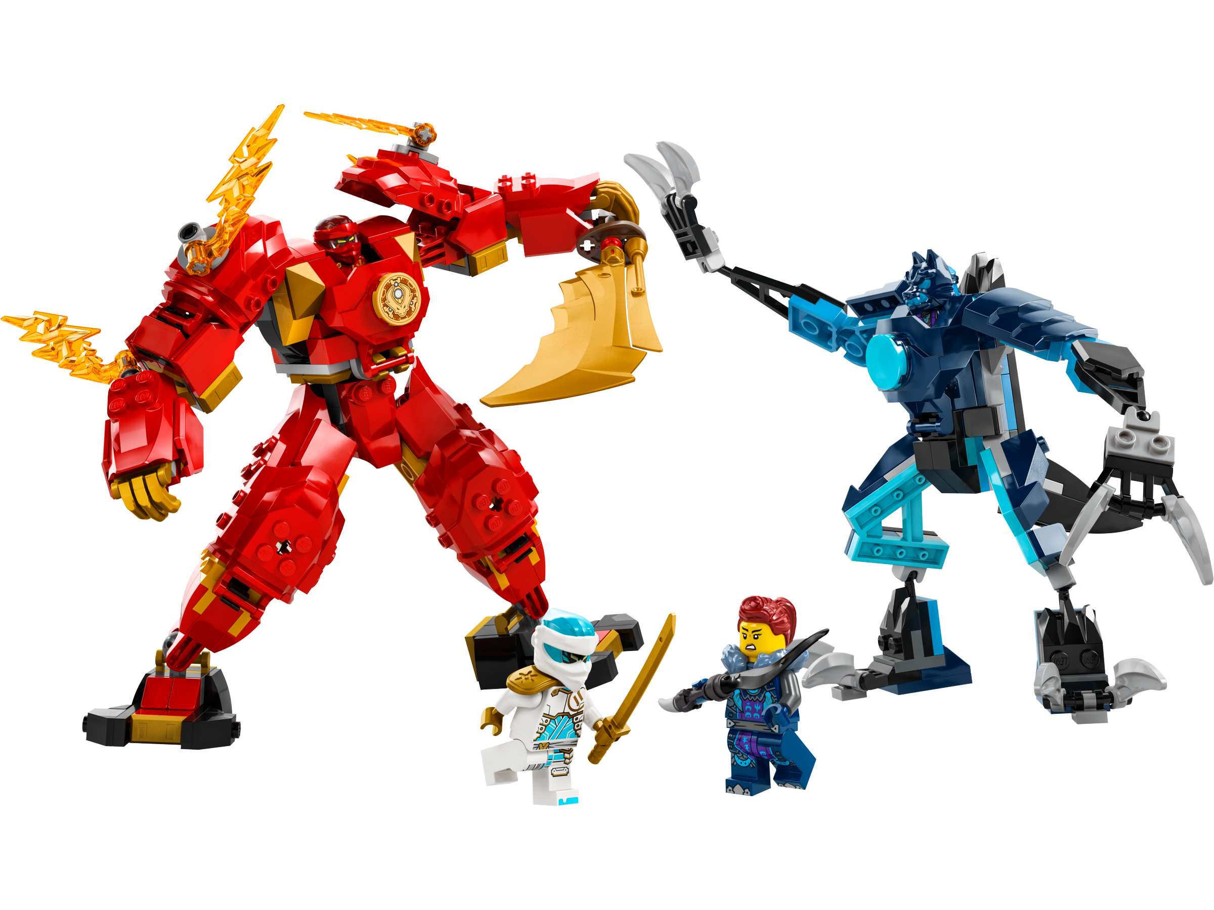 Le feu élémentaire de Kai (Kai's Elemental Fire Mech)