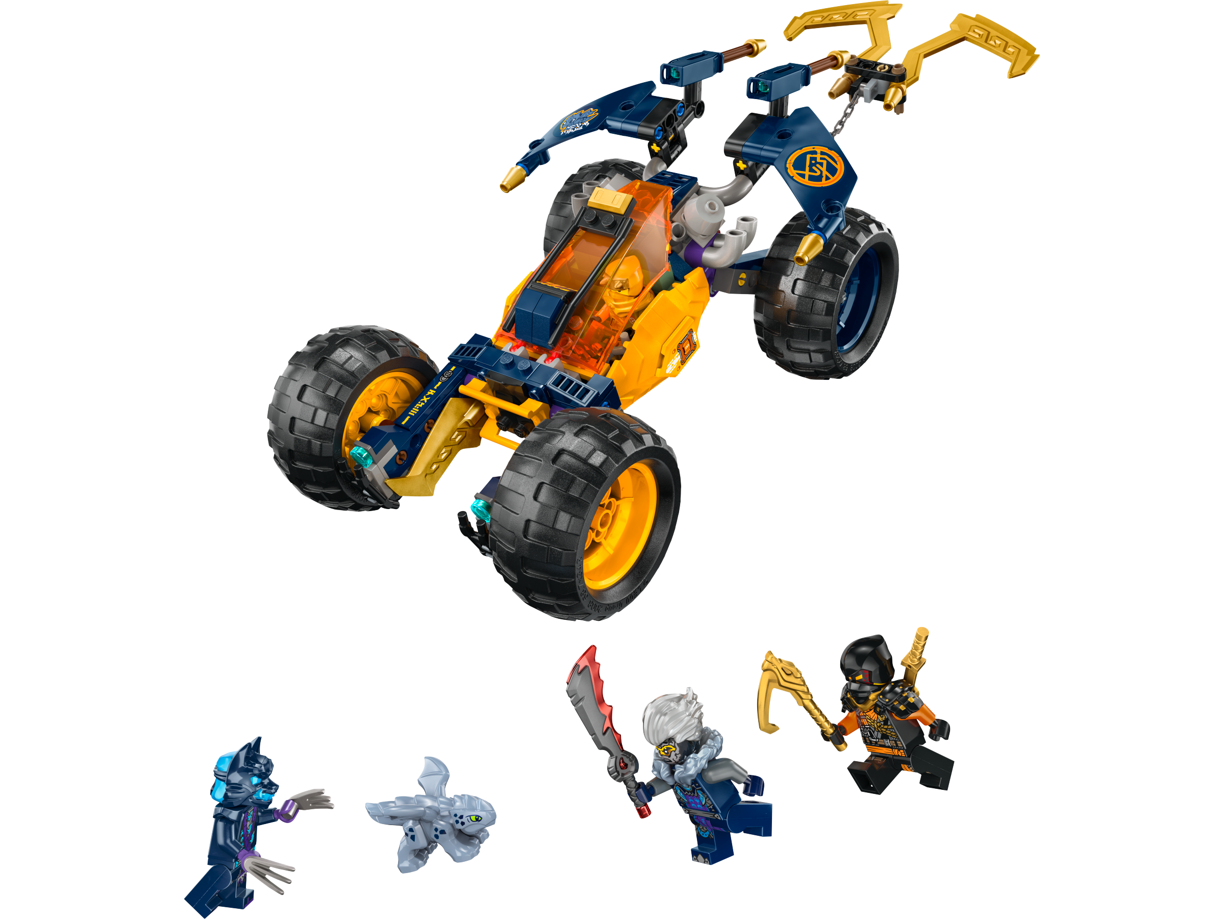Voiture tout-terrain ninja d'Arin (Arin's Ninja Off-Road Buggy Car)