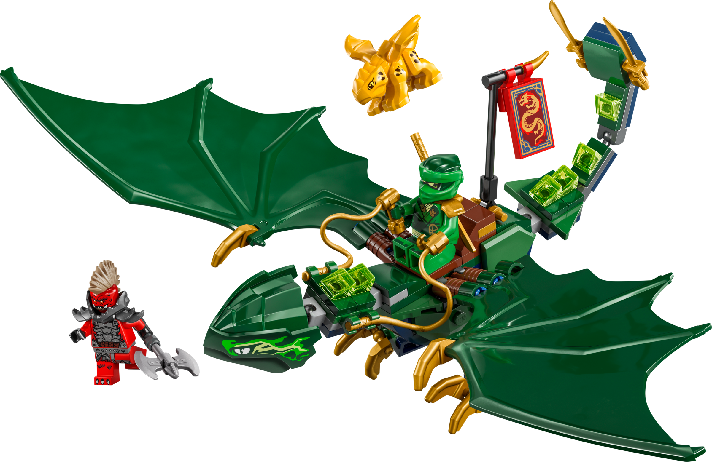 Dragon de la forêt verte d'Iloyd (Lloyd's Green Forest Dragon)
