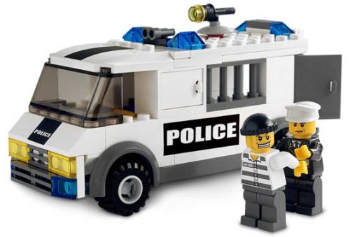 Transport de prisonniers, logo noir (Prisoner Transport, Black Logo)