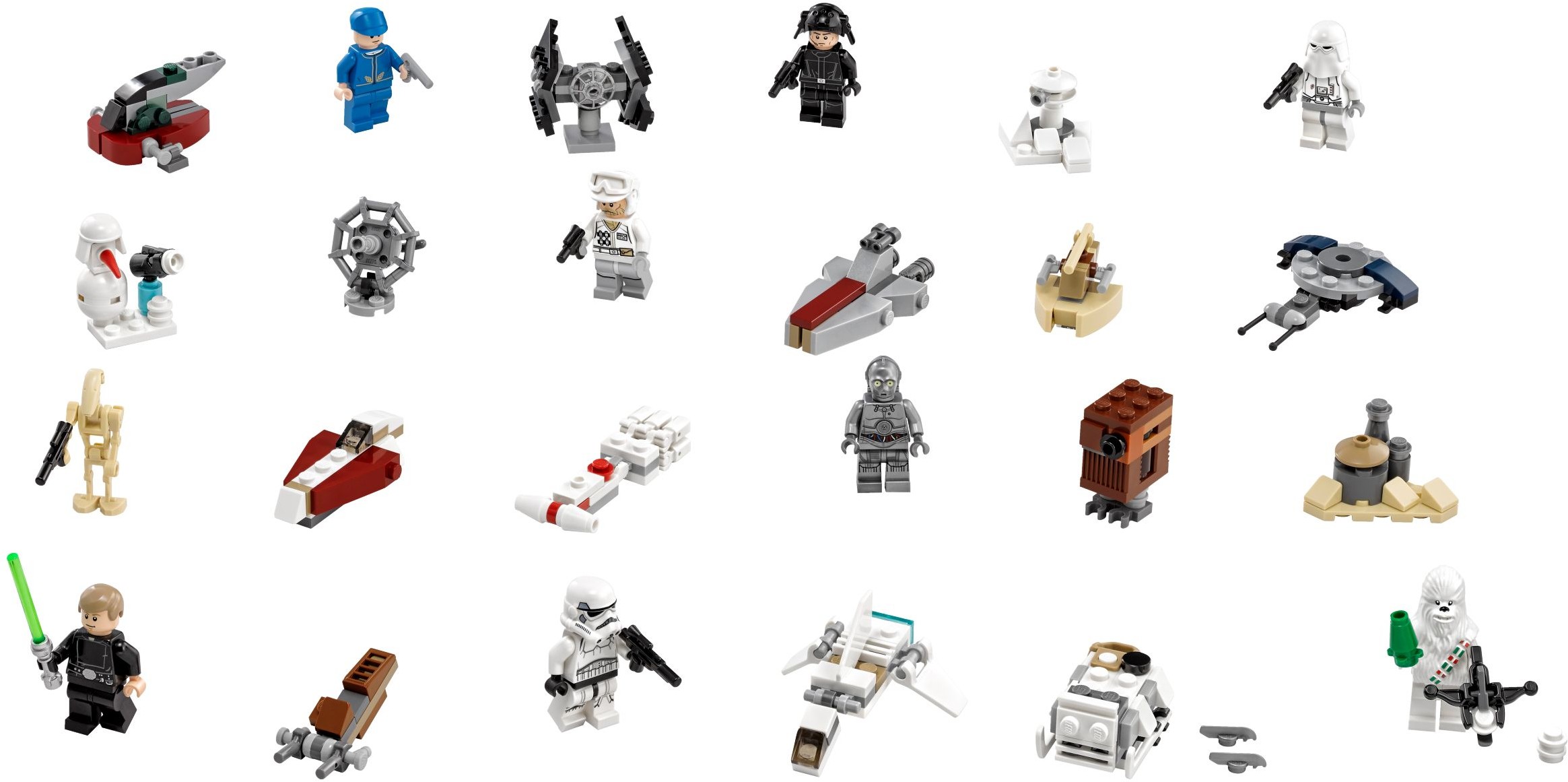 Calendrier de l'Avent 2016 (Star Wars Advent Calendar 2016)