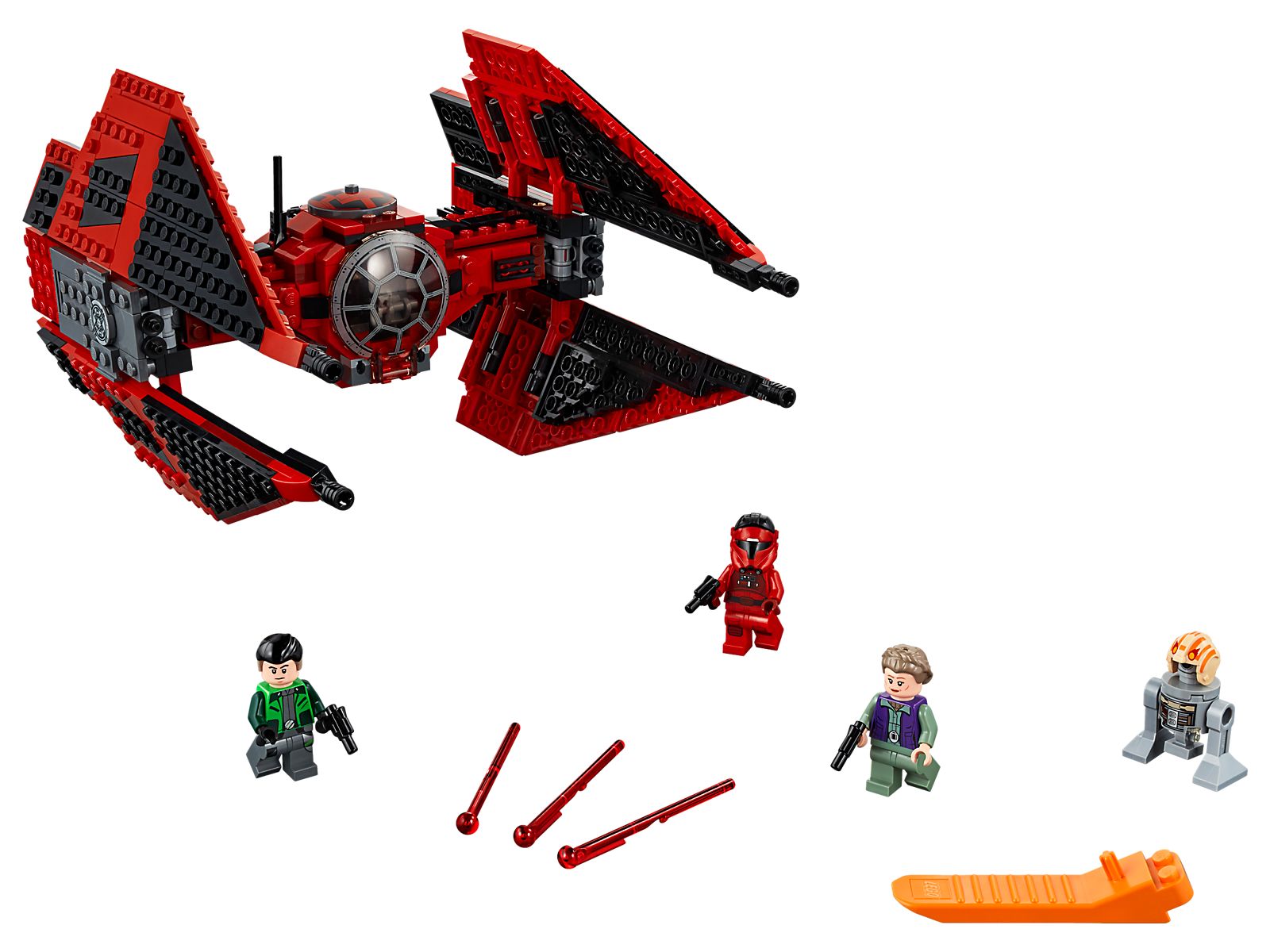Le combattant de la cravate du major vonreg (Major Vonreg's TIE Fighter)