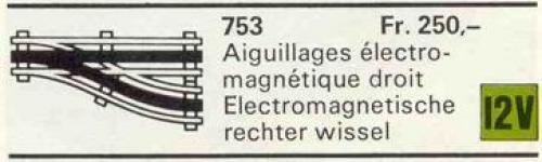 Interrupteur électrique automatique droit (Automatic Right Electric Switch)