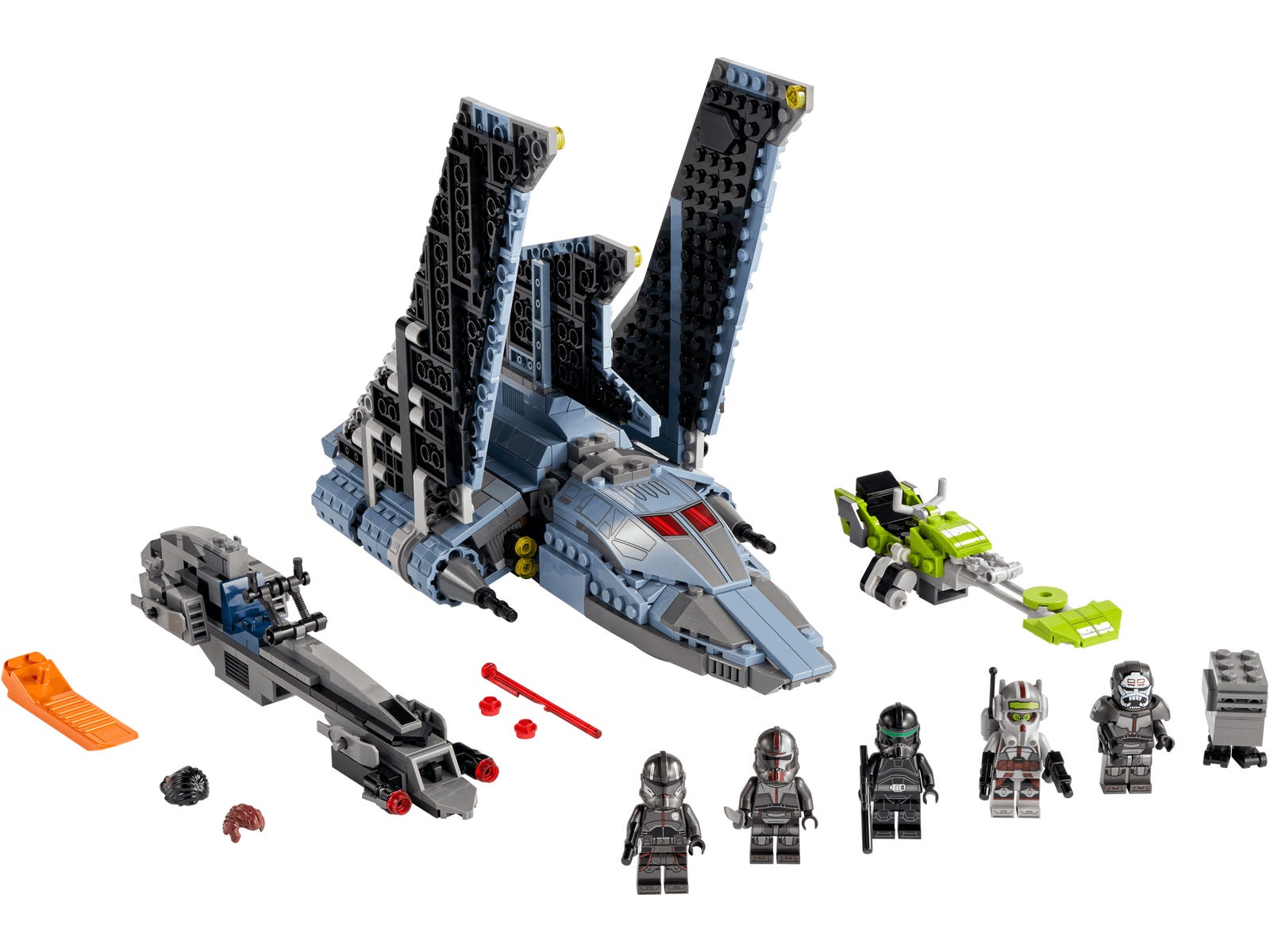 La mauvaise navette d'attaque par lots (The Bad Batch Attack Shuttle)