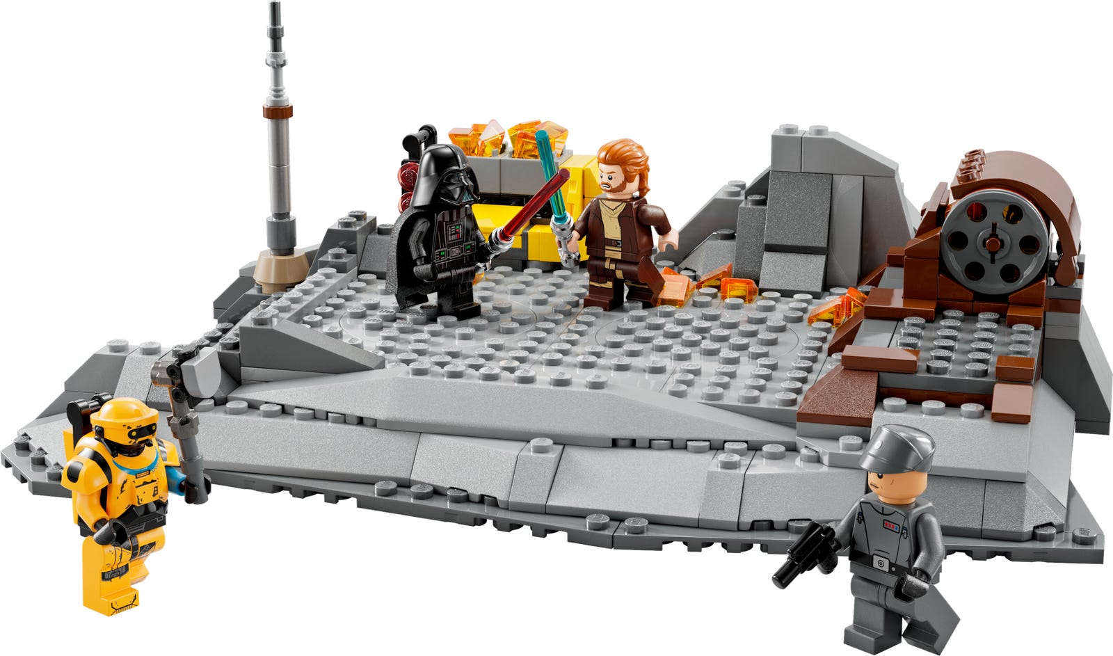 Obi-Wan Kenobi vs. Dark Vador (Obi-Wan Kenobi vs. Darth Vader)