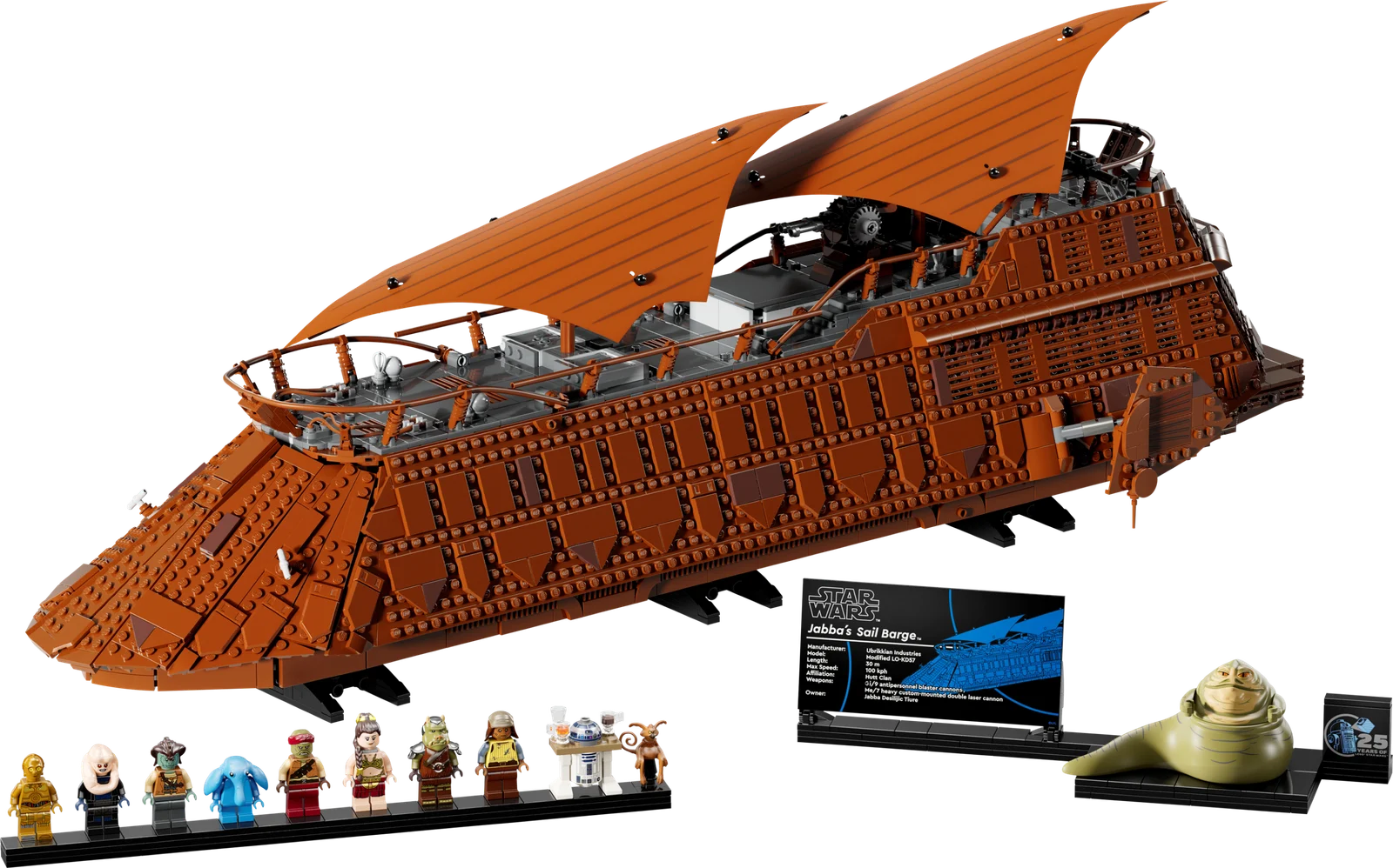 La barge de Jabba (Jabba's Sail Barge)