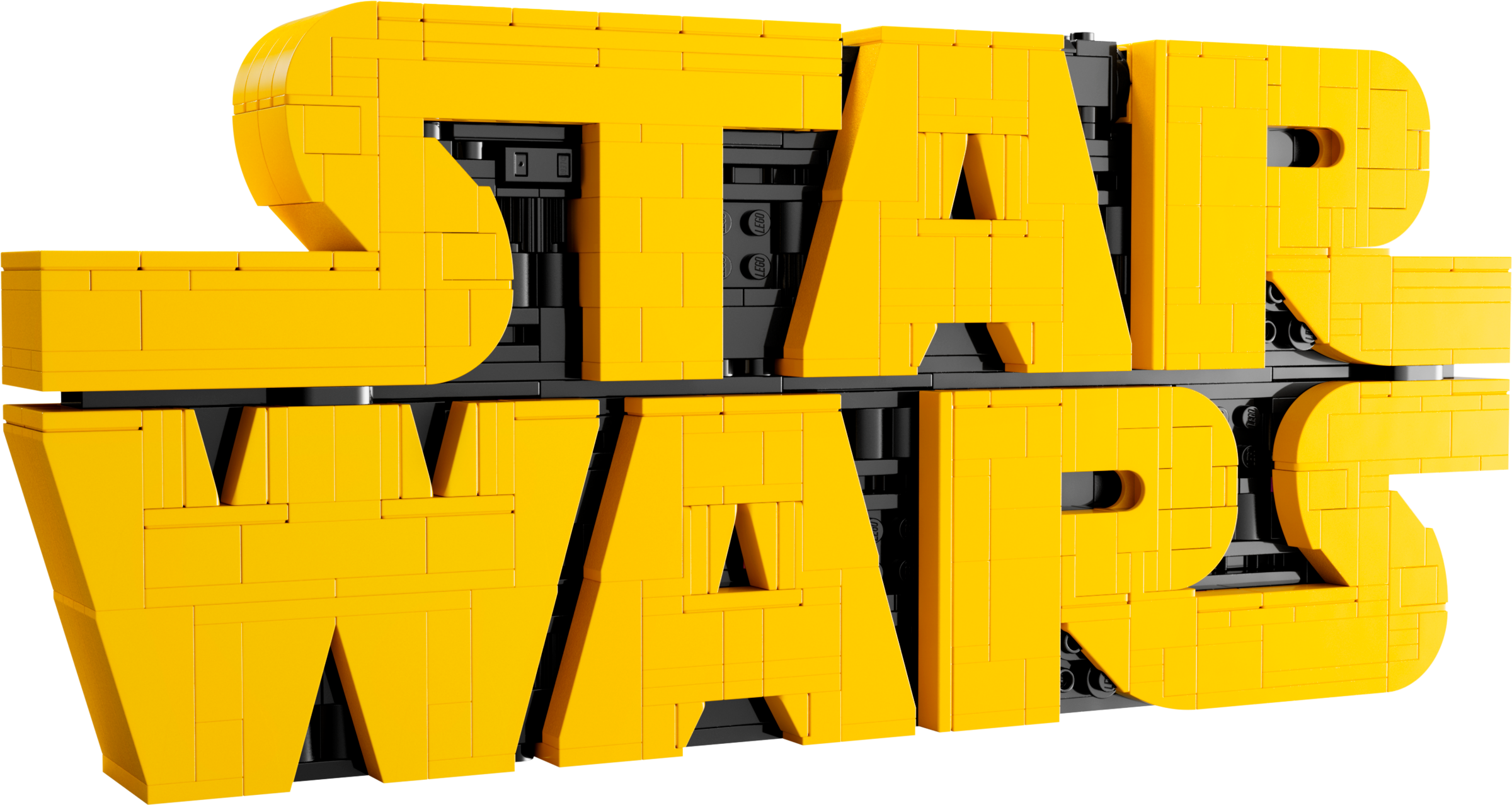 Logo Star Wars en briques (Brick-Built Star Wars Logo)