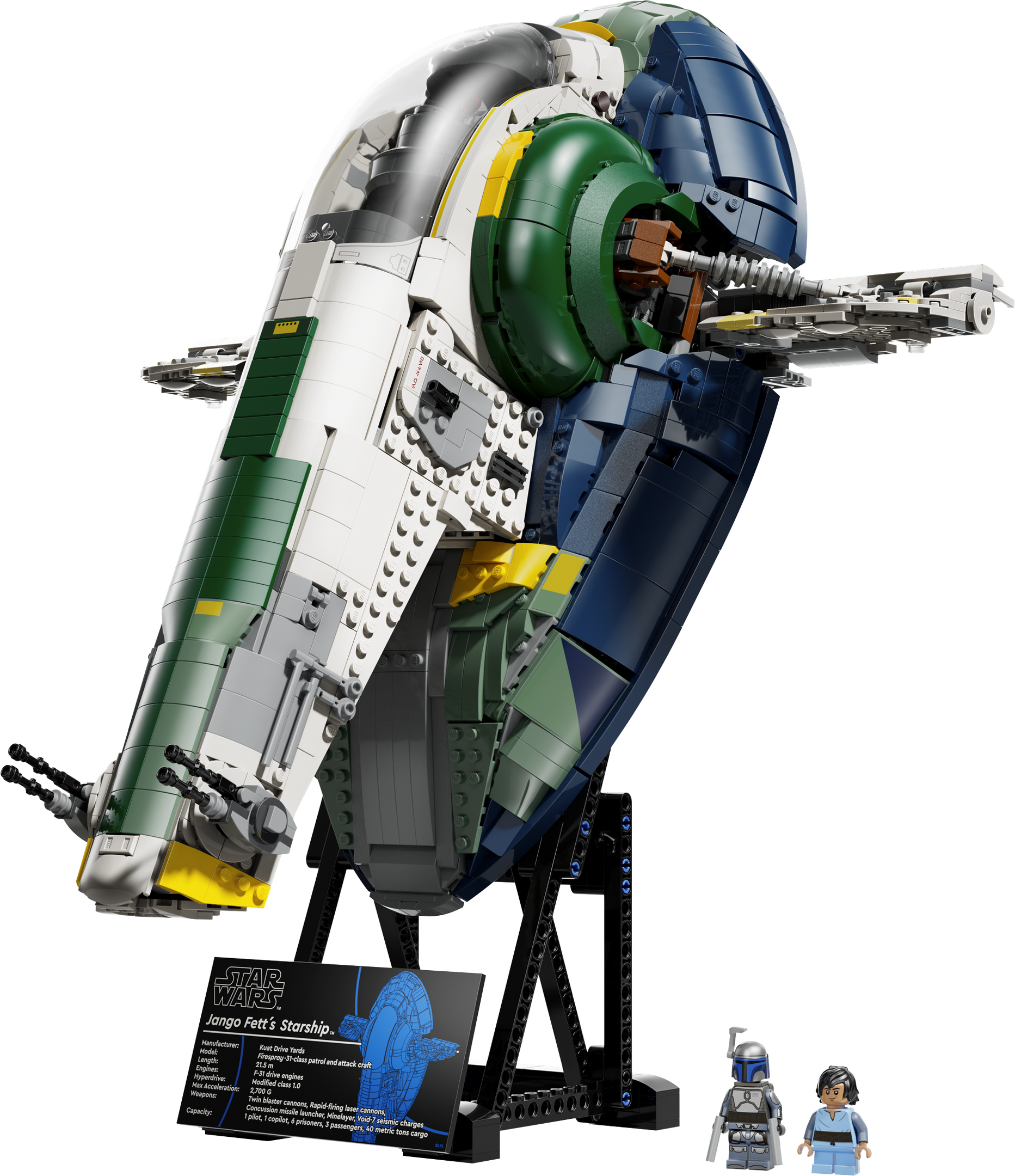Le vaisseau de classe Firespray de Jango Fett (Jango Fett's Firespray-Class Starship)