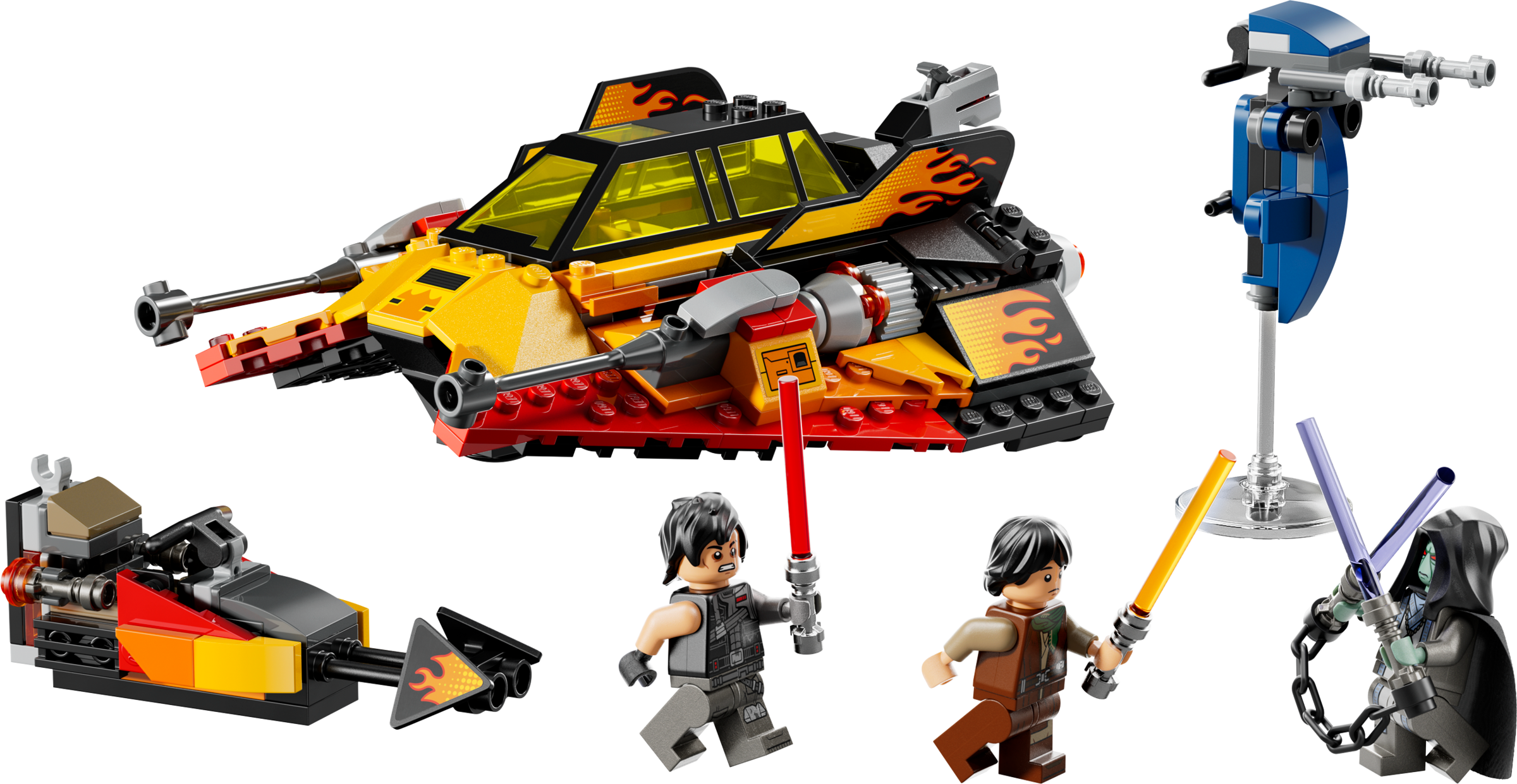 Le brûleur de force (The Force Burner Snowspeeder)