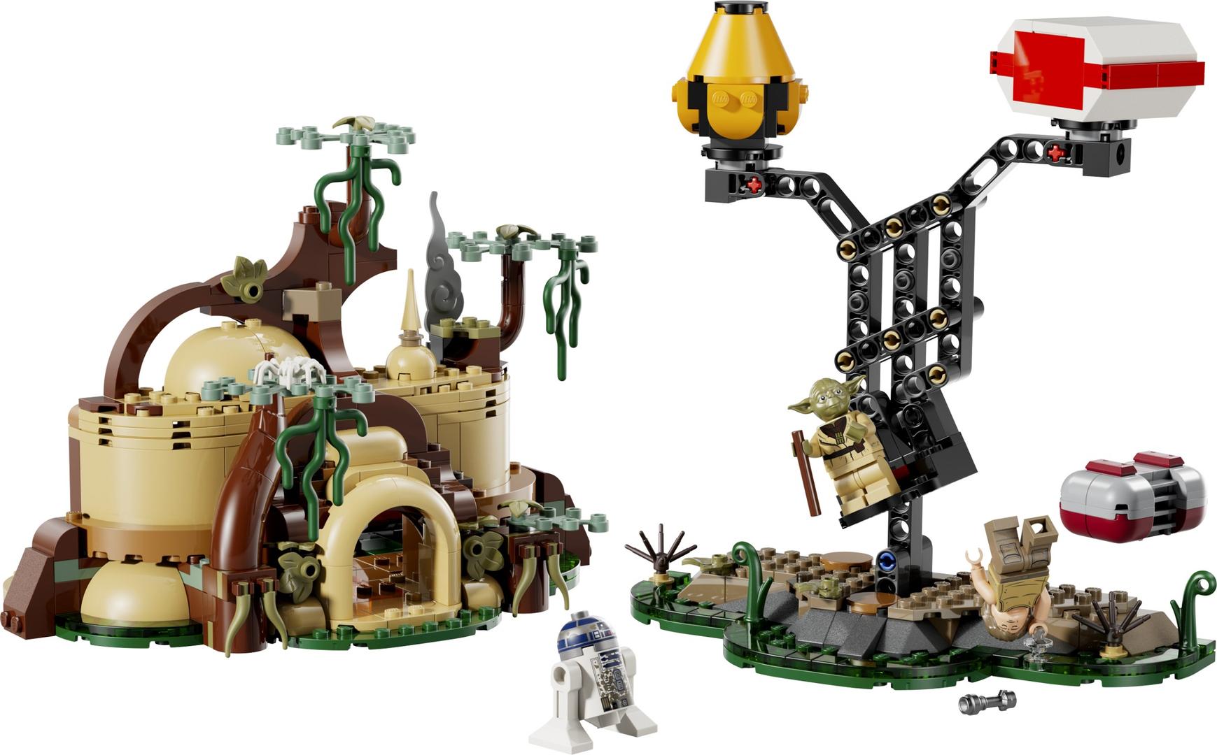 La cabane de Yoda et la formation jedi (Yoda's Hut and Jedi Training)