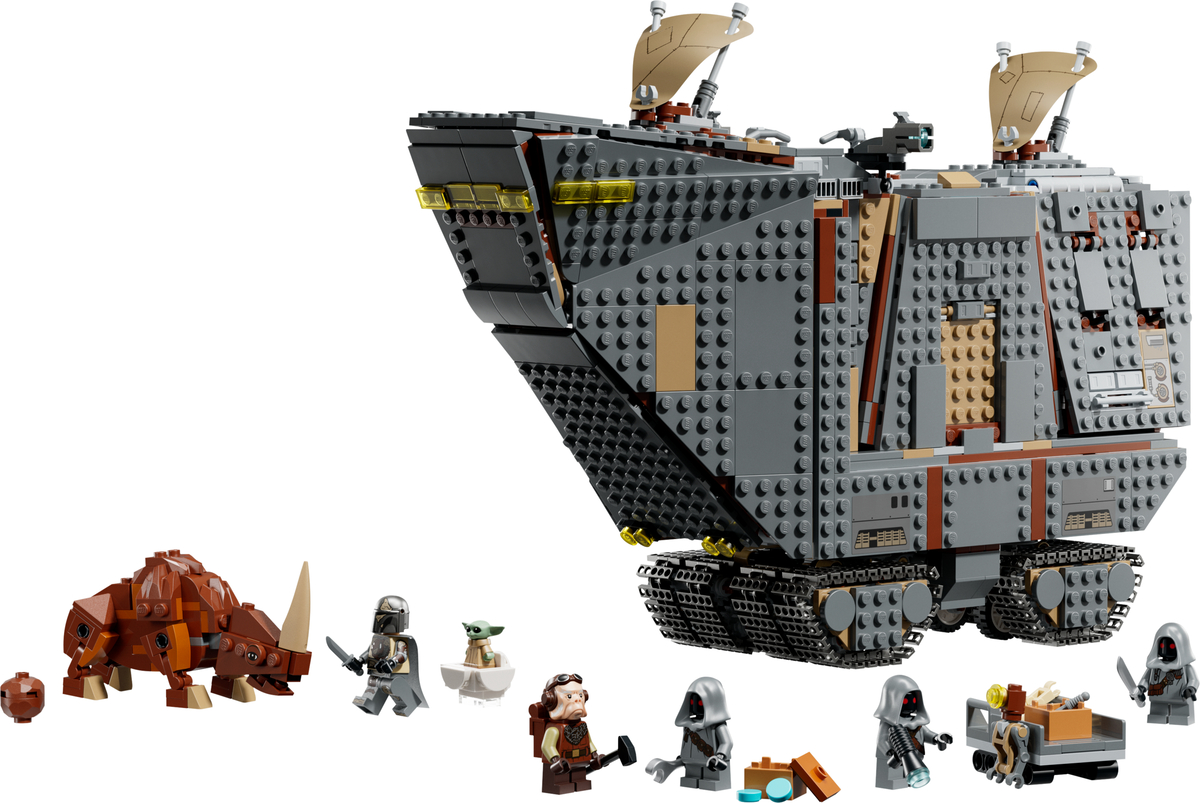 Sandcrawler et mudhorn (Offworld Sandcrawler and Mudhorn)