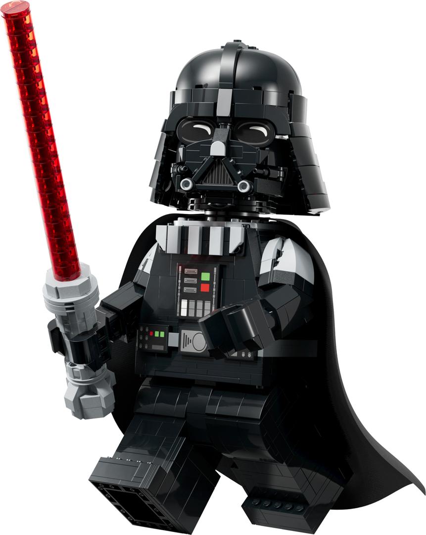 Minifigurine Dark Vador haut de gamme (Up-Scaled Darth Vader Minifigure)