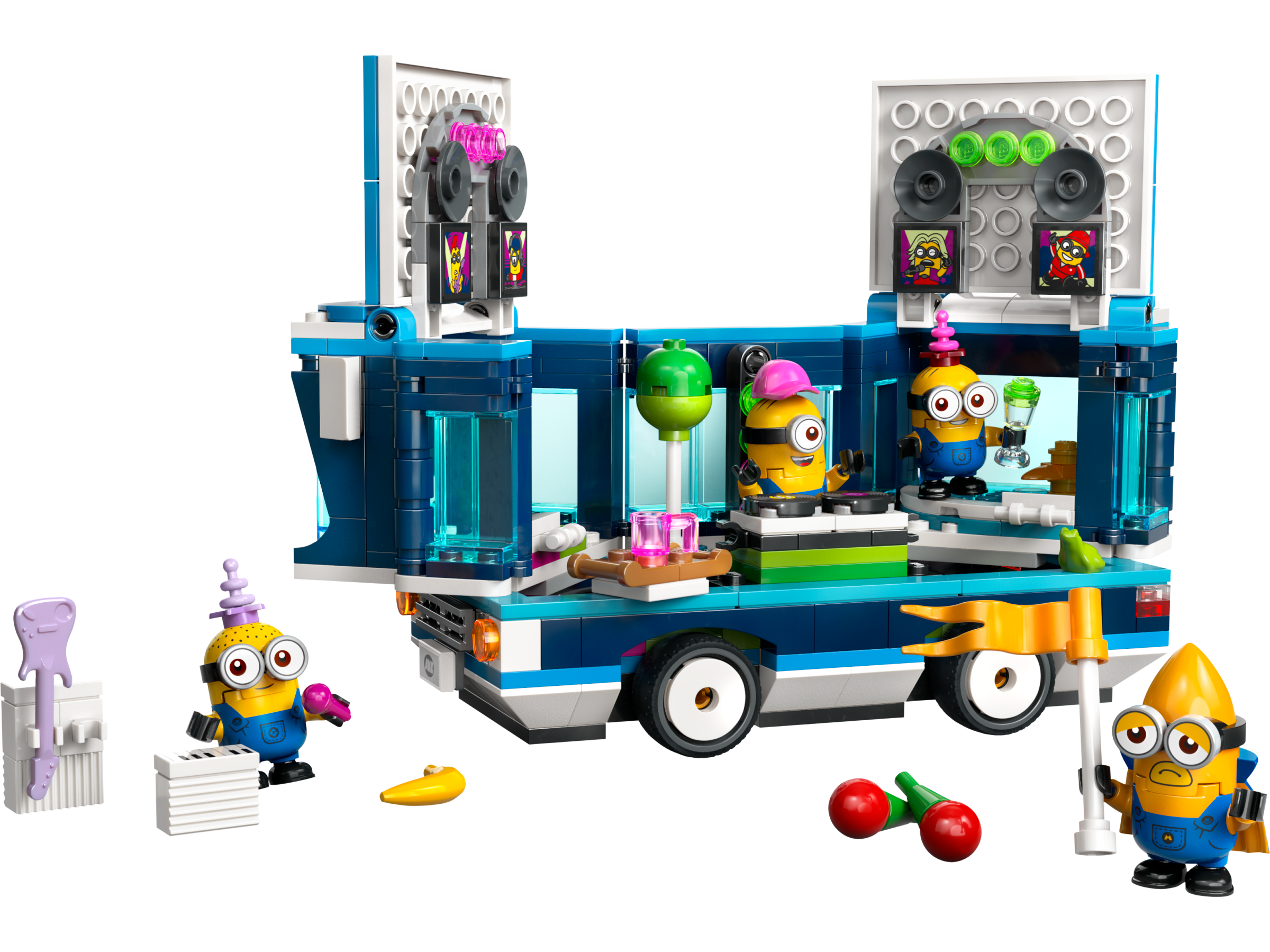 Le bus musical festif des Minions (Minions' Music Party Bus)