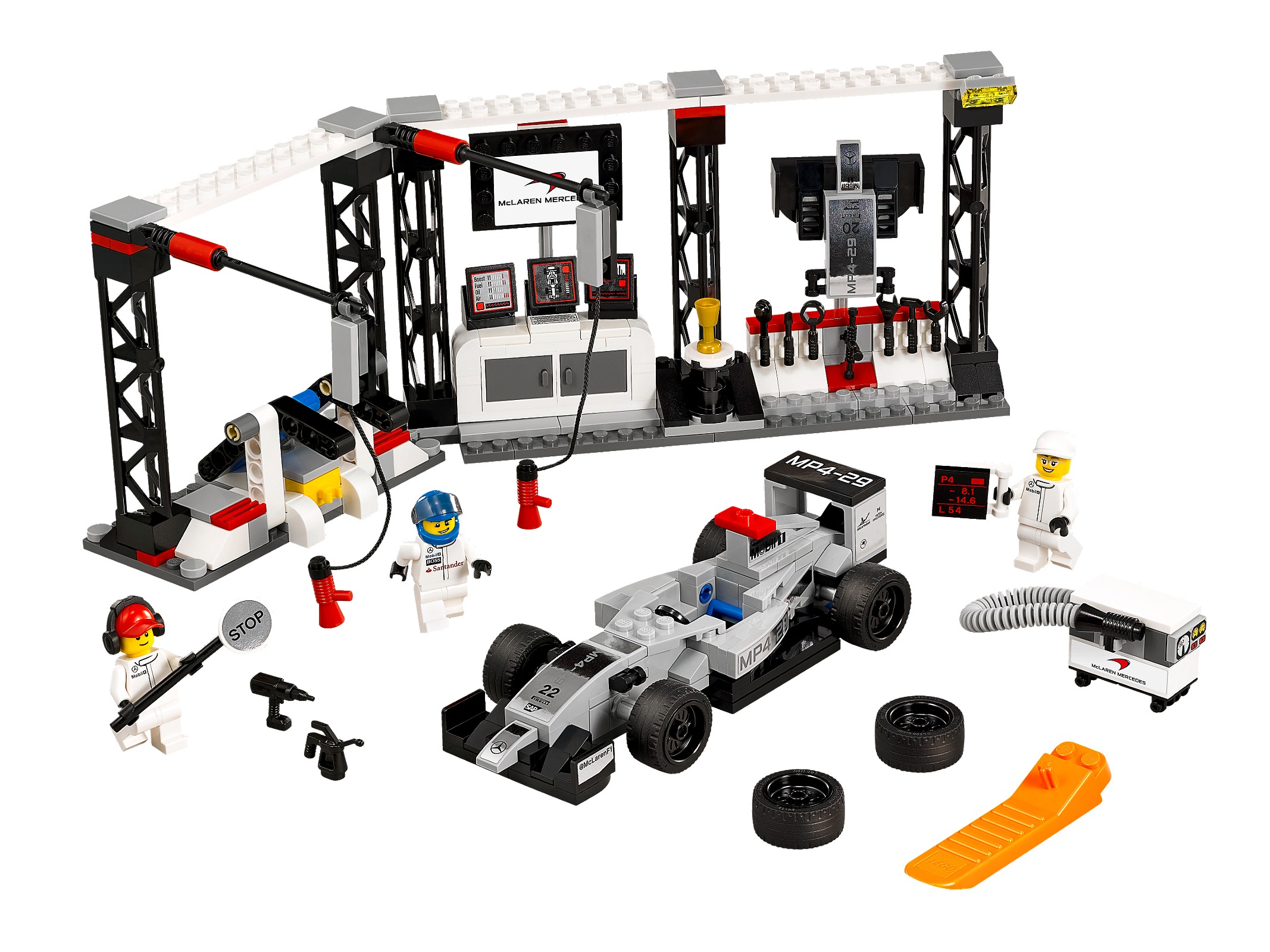 Mclaren mercedes pit stop (McLaren Mercedes Pit Stop)