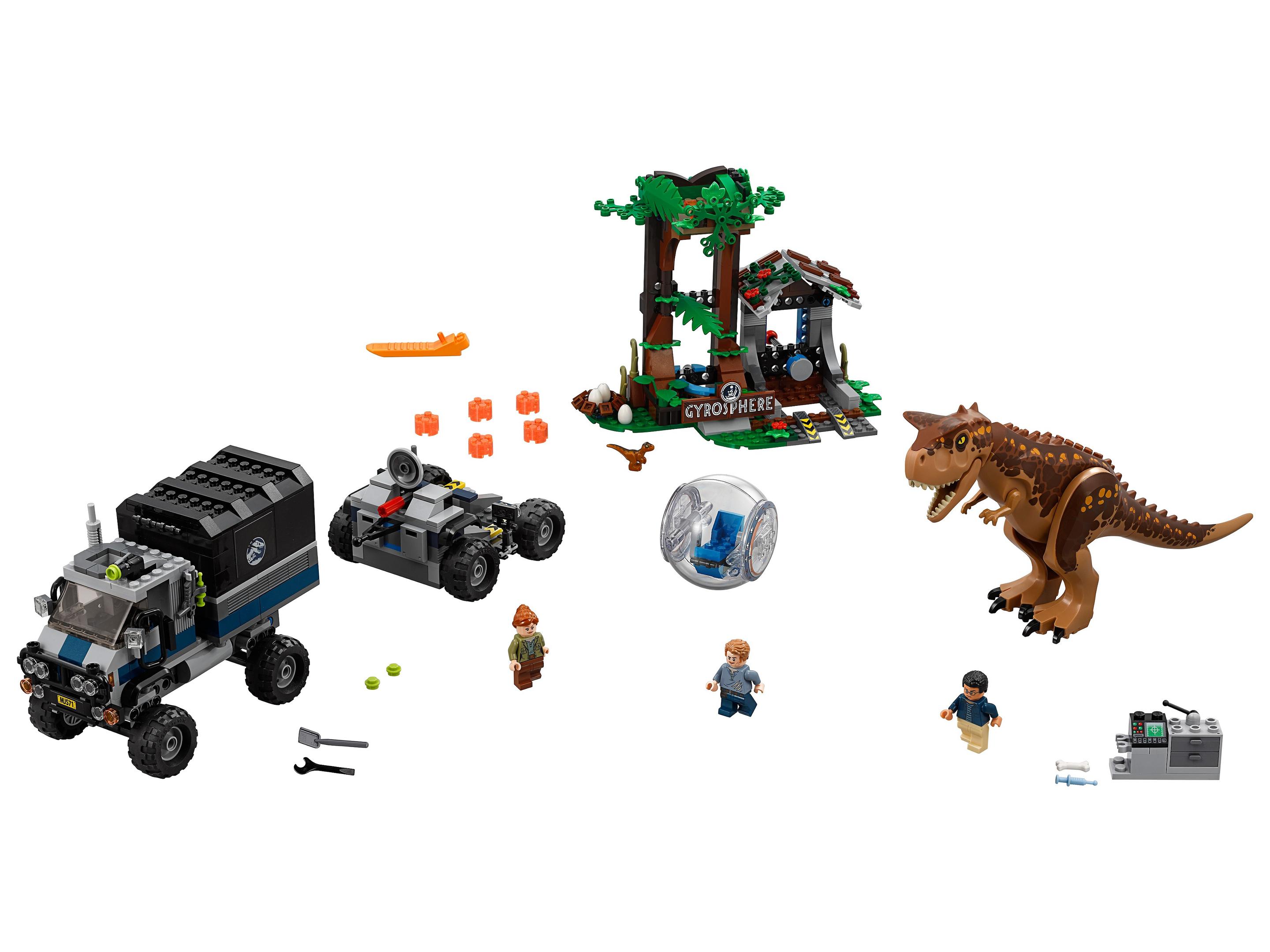 La fuite du Carnotaurus en gyrosphère (Carnotaurus Gyrosphere Escape)