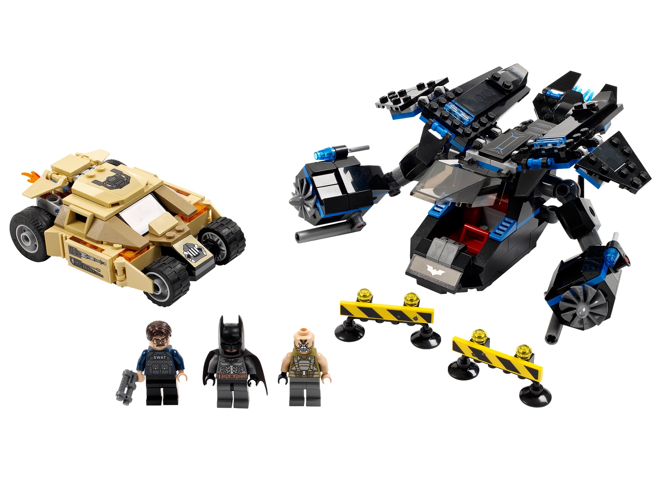 La chauve-souris vs. Bane: Tumbler Chase (The Bat vs. Bane: Tumbler Chase)