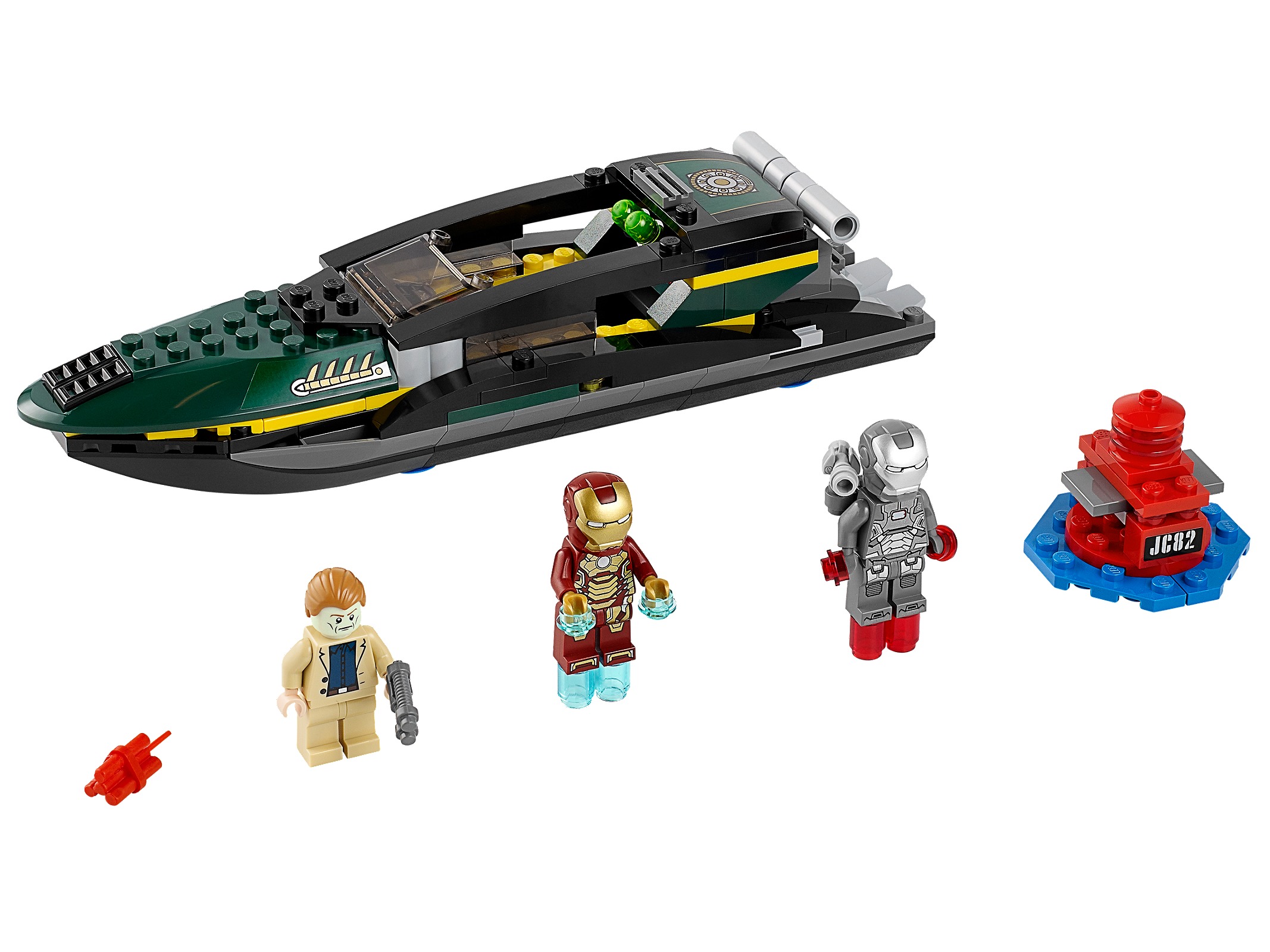 Iron Man: une bataille extrême pour le port (Iron Man: Extremis Sea Port Battle)