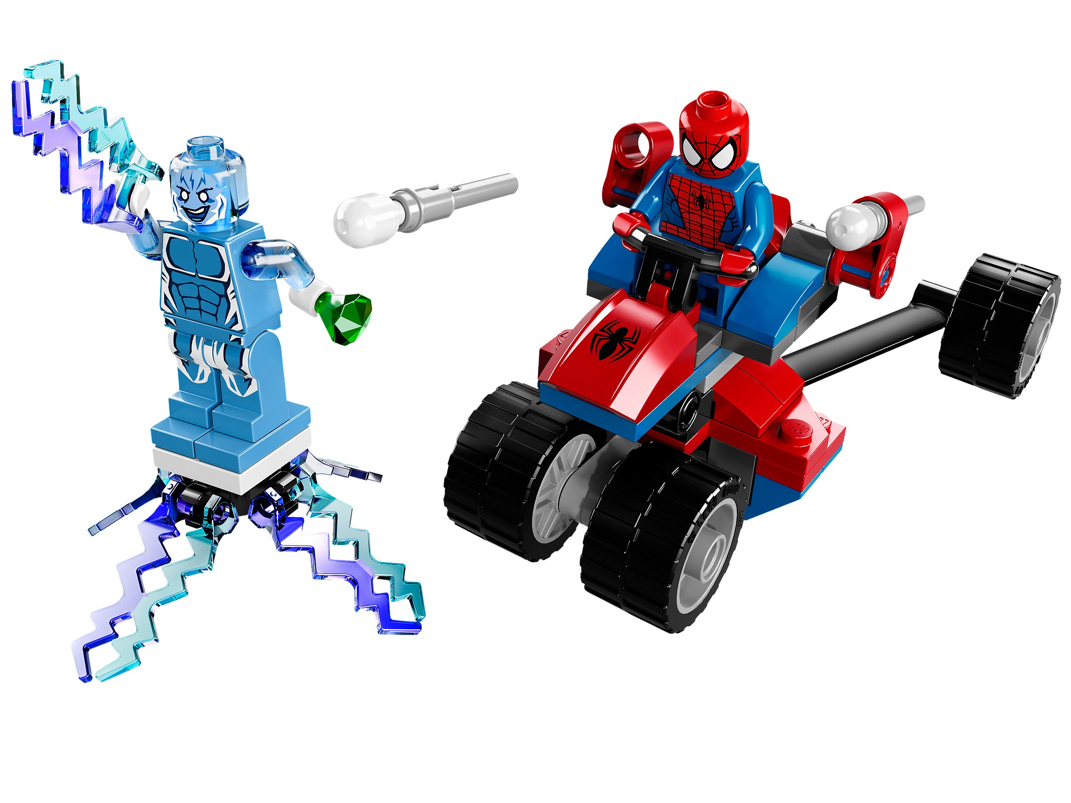 Spider-trike vs. electro (Spider-Trike vs. Electro)