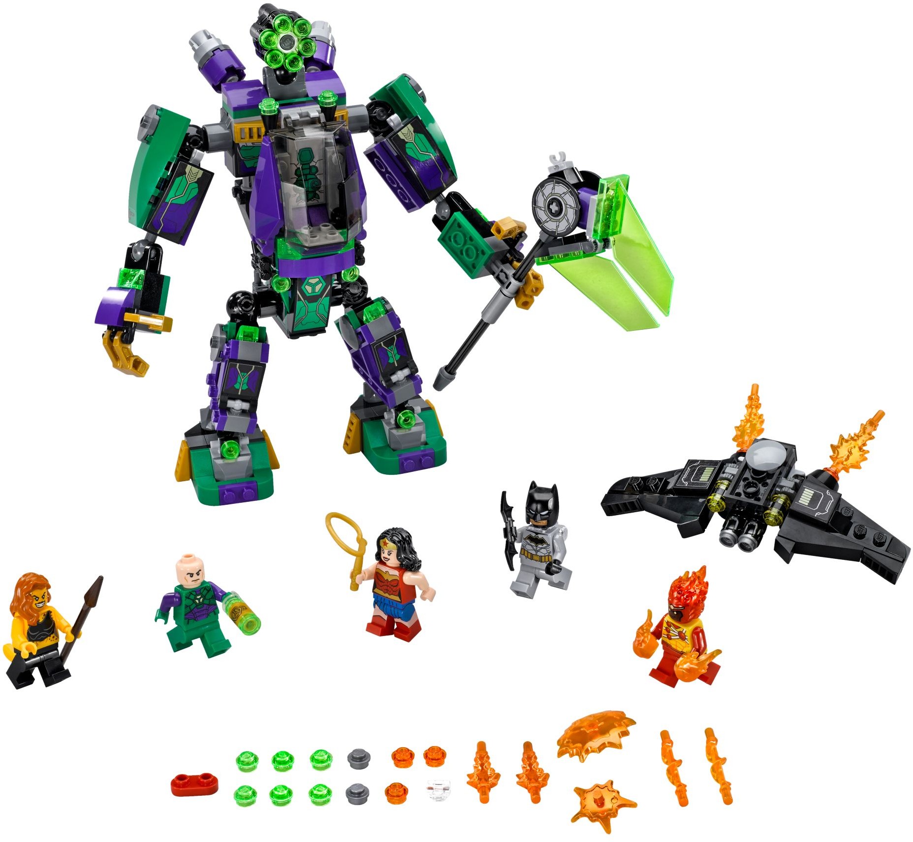 Assaut contre le robot de Lex Luthor (Lex Luthor Mech Takedown)