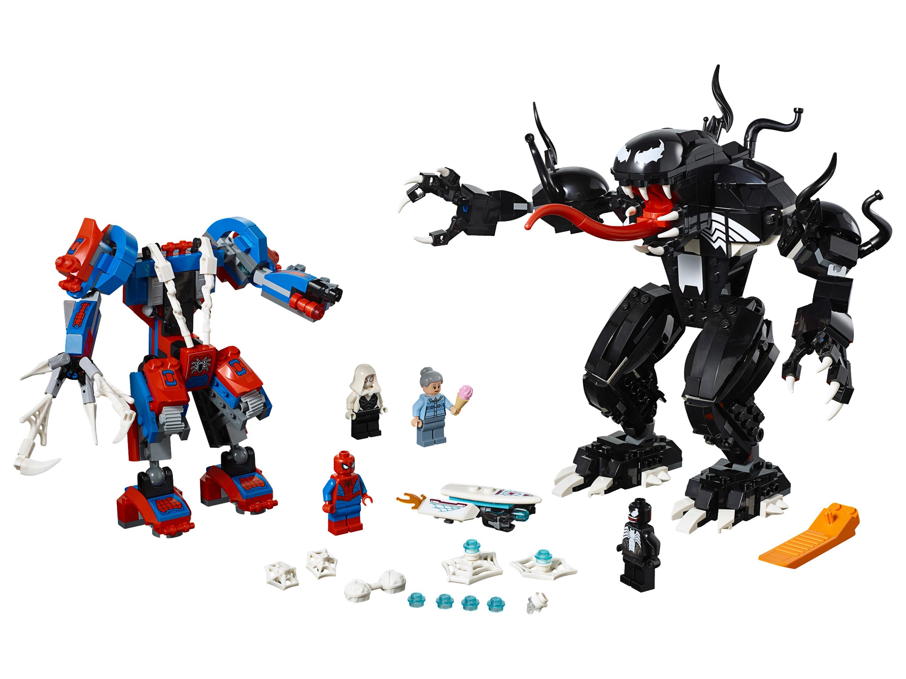 Araignée mech vs. venin (Spider Mech vs. Venom)
