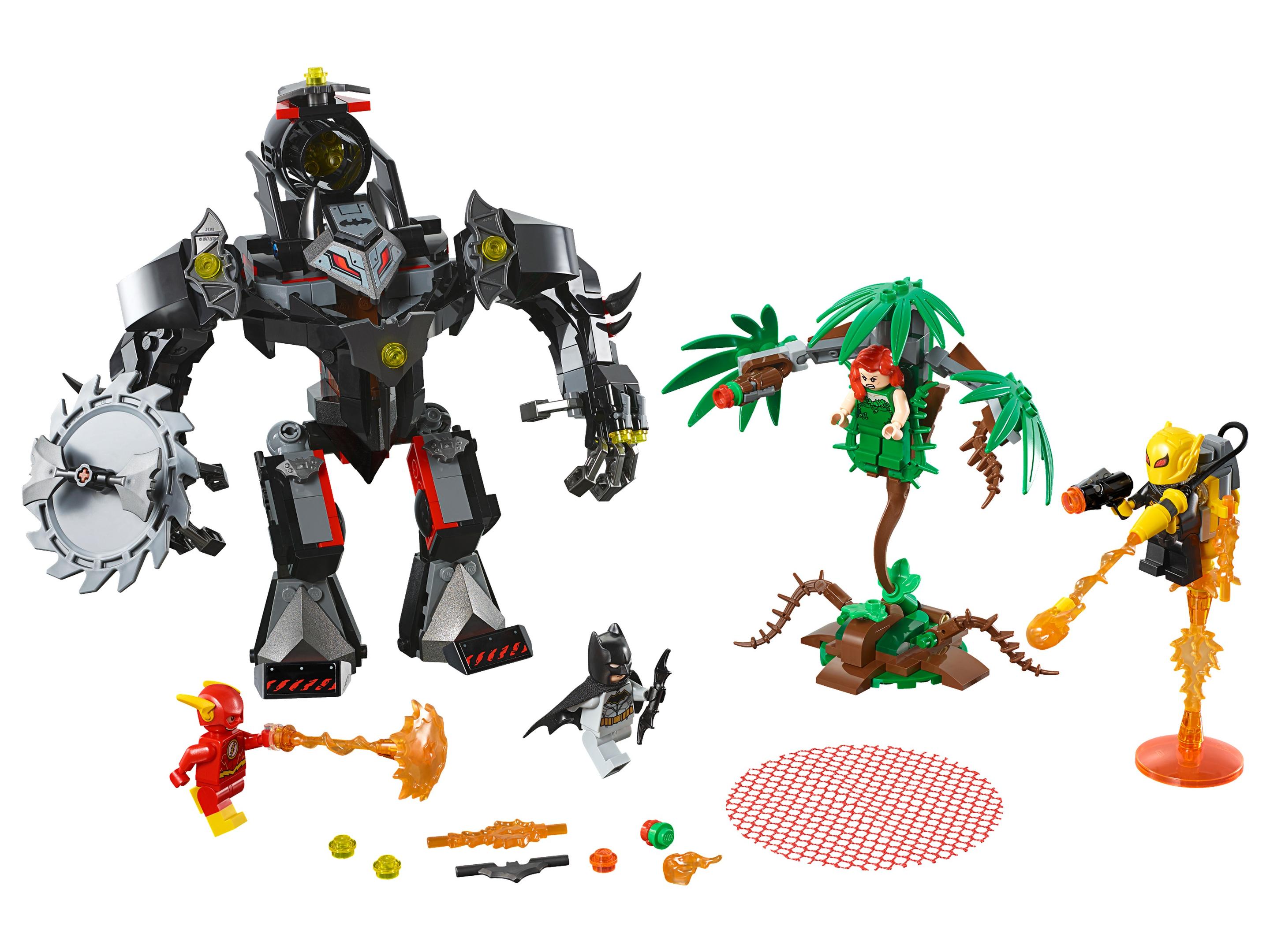 Batman Mech vs. Poison Ivy Mech