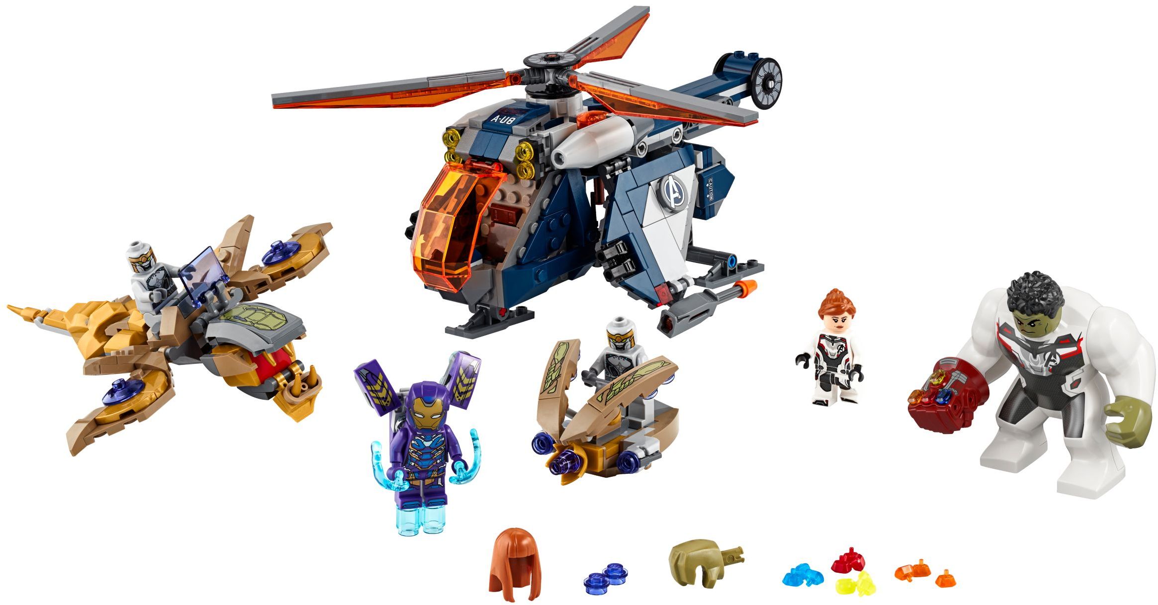 Vengeurs Hulk hélicoptère sauvetage (Avengers Hulk Helicopter Rescue)