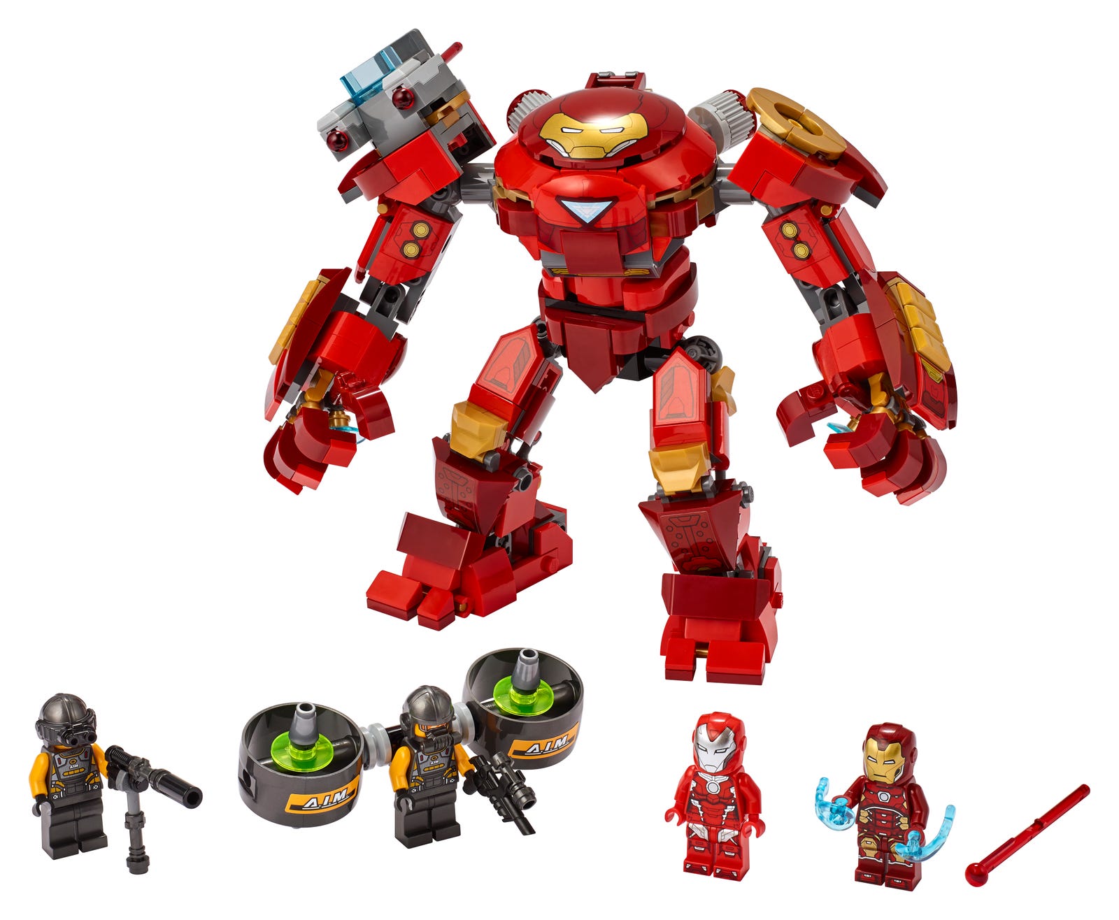 Le Hulkbuster d’Iron Man contre un agent A.I.M. (Iron Man Hulkbuster versus A.I.M. Agent)