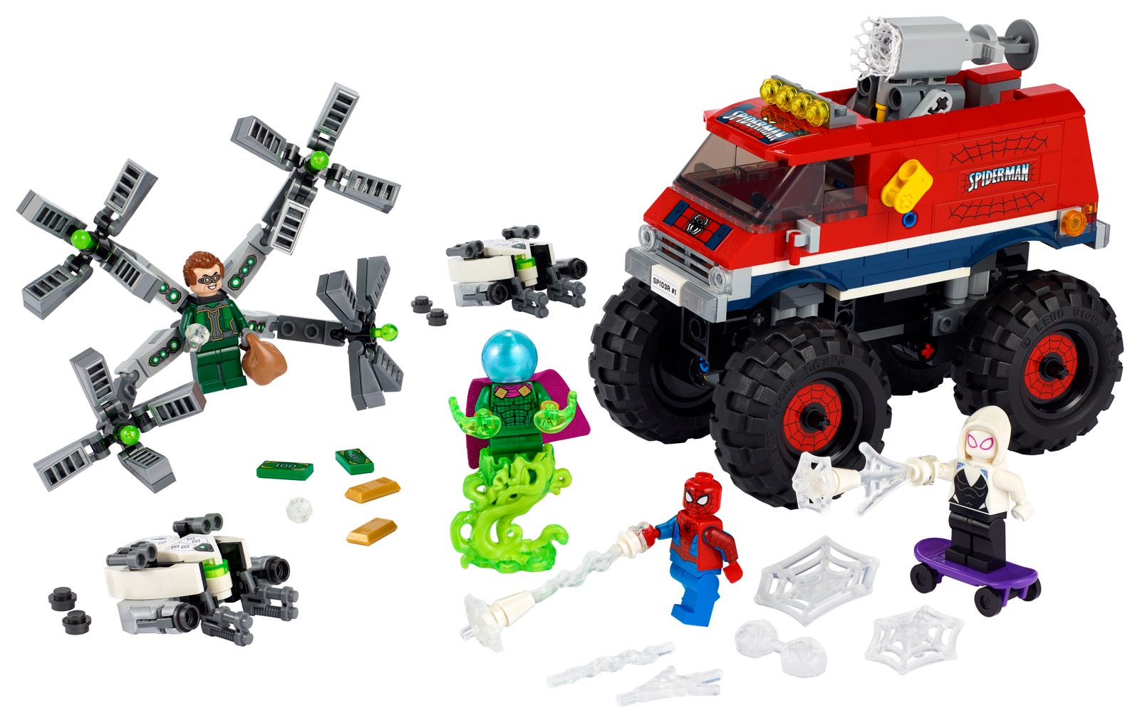 Le monstre de Spider-Man vs. Mysterio (Spider-Man's Monster Truck vs. Mysterio)