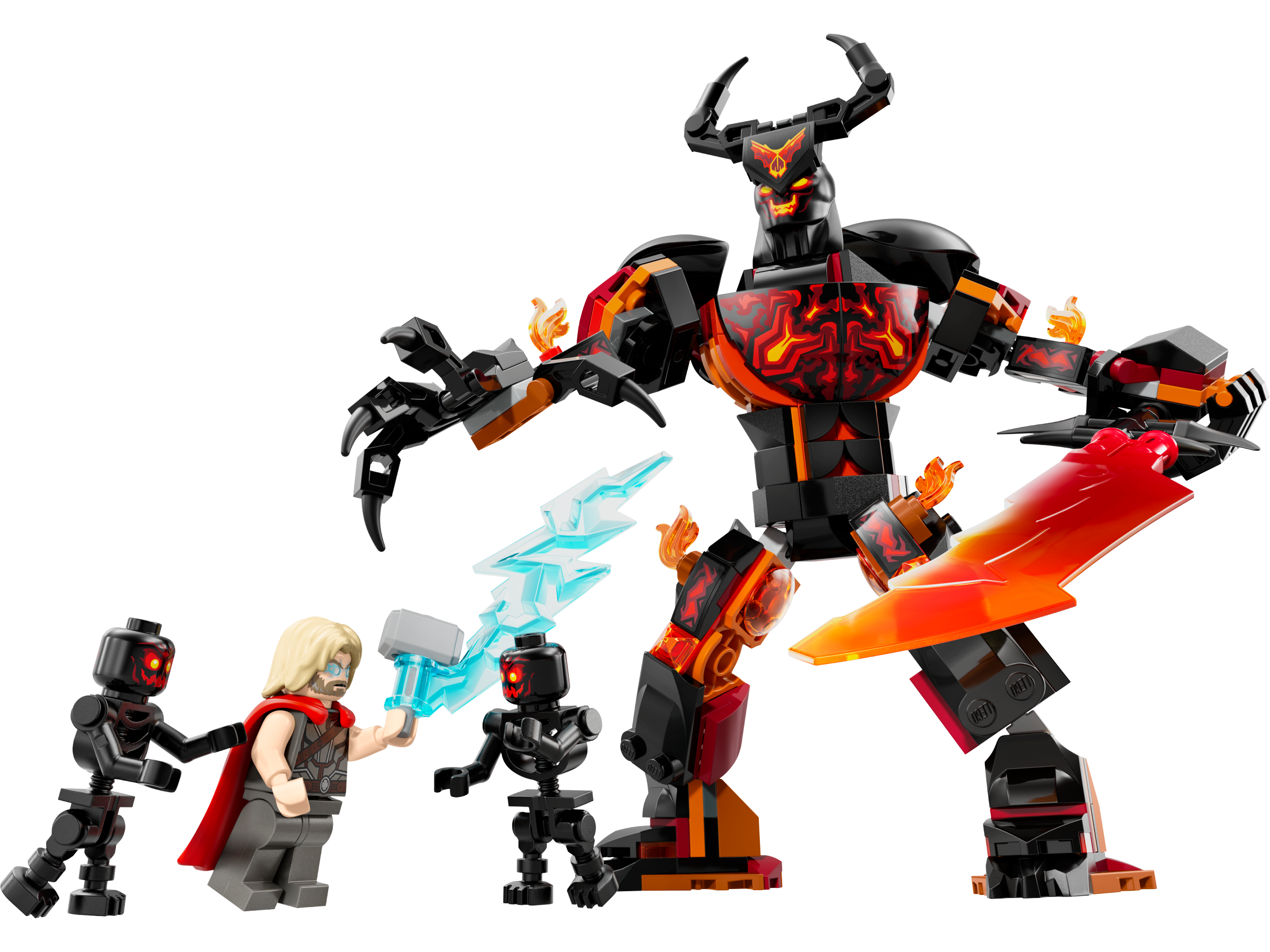 Thor vs. Surtur figurine de construction (Thor vs. Surtur Construction Figure)