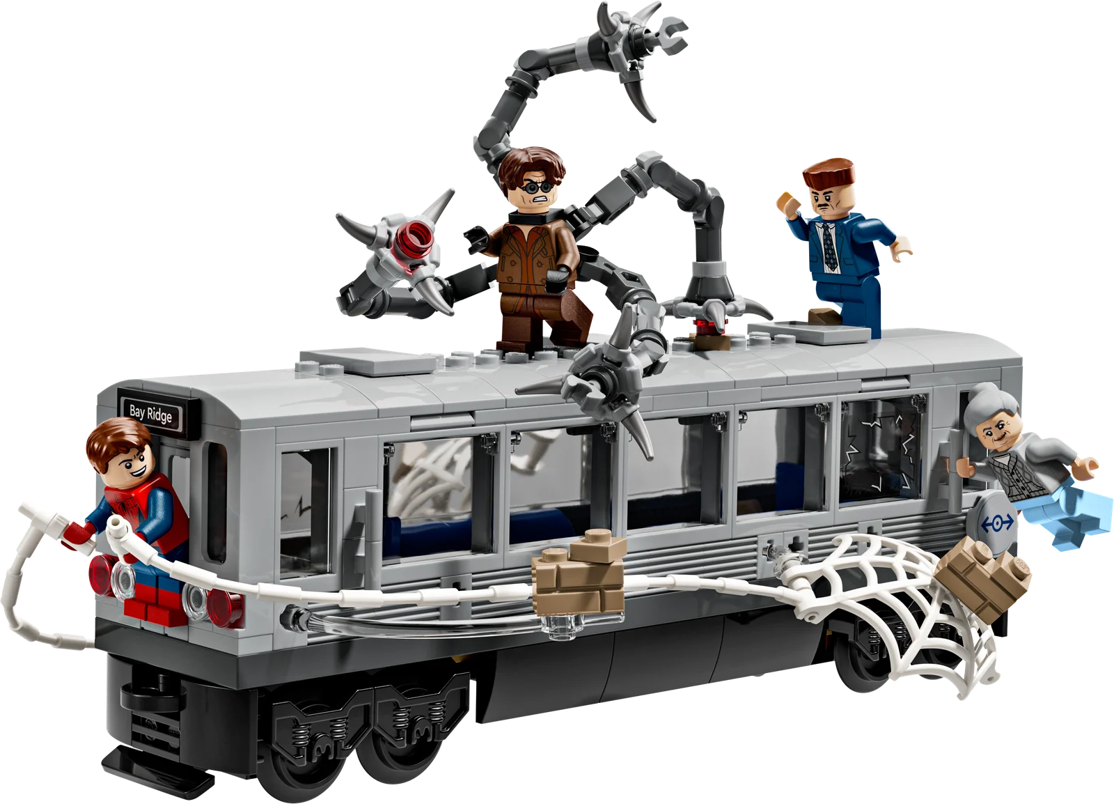 Spider-Man vs. Doc Ock scène de métro (Spider-Man vs. Doc Ock Subway Train Scene)